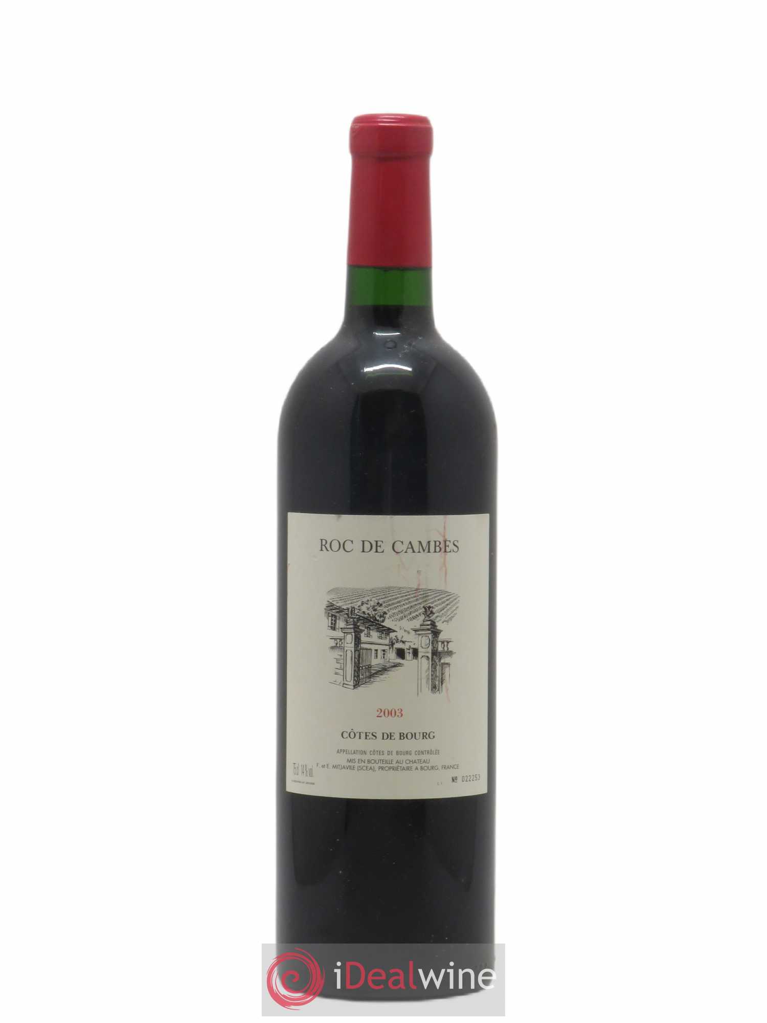 Roc de Cambes 2003 - Lot de 1 bouteille - 0