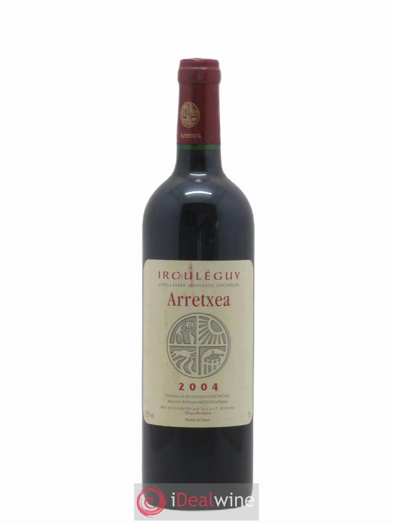 Irouléguy Tradition Arretxea (Domaine) 2004 - Lot de 1 bouteille - 0