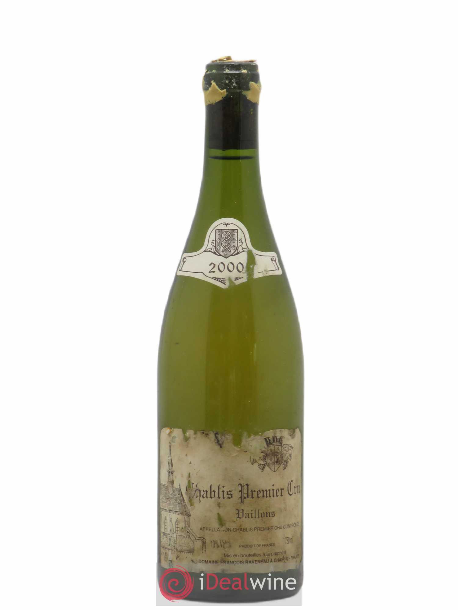 Chablis 1er Cru Vaillons Raveneau (Domaine) 2000 - Lot de 1 bouteille - 0