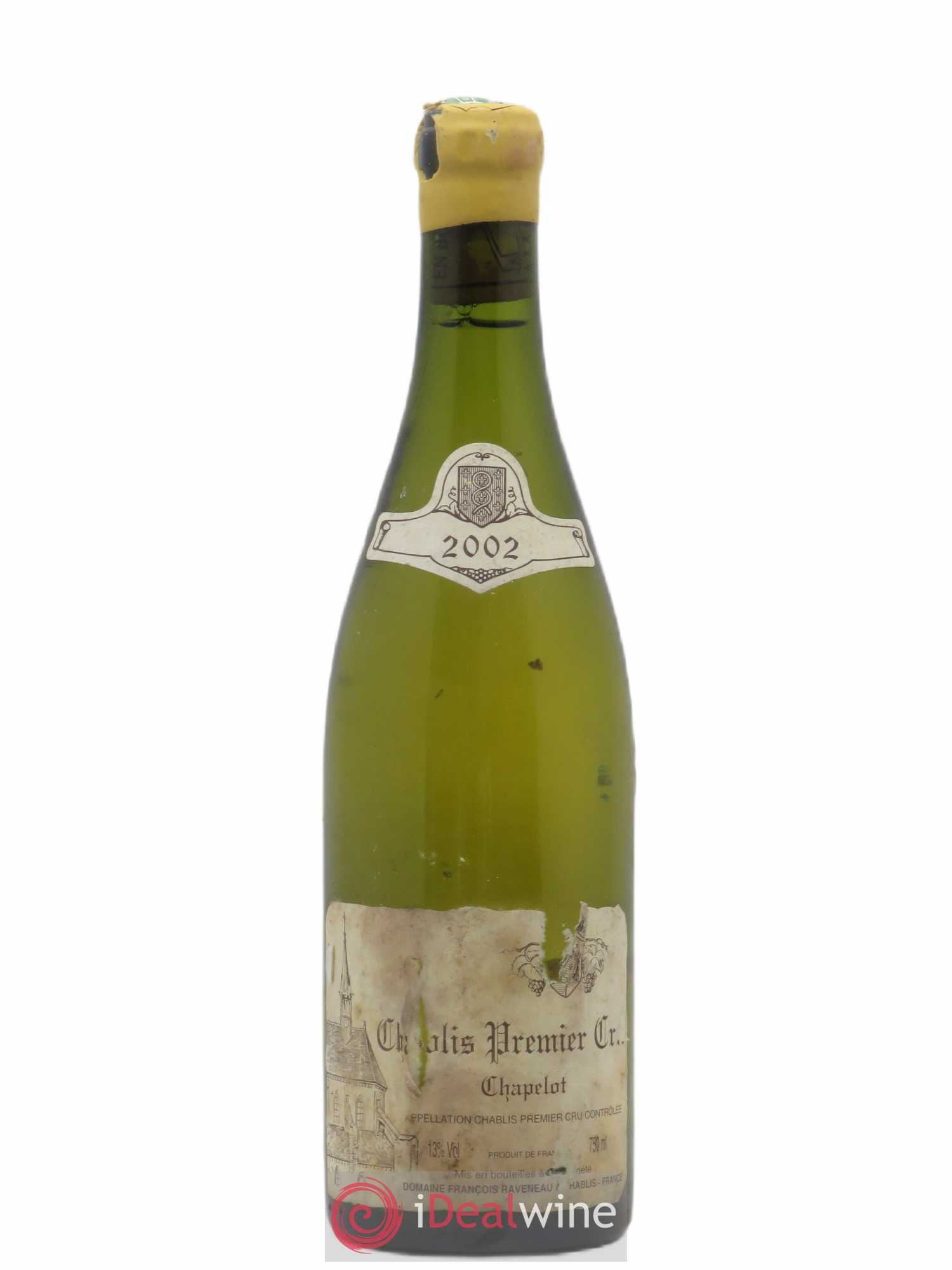 Chablis 1er Cru Chapelot Raveneau (Domaine) 2002 - Lot de 1 bouteille - 0