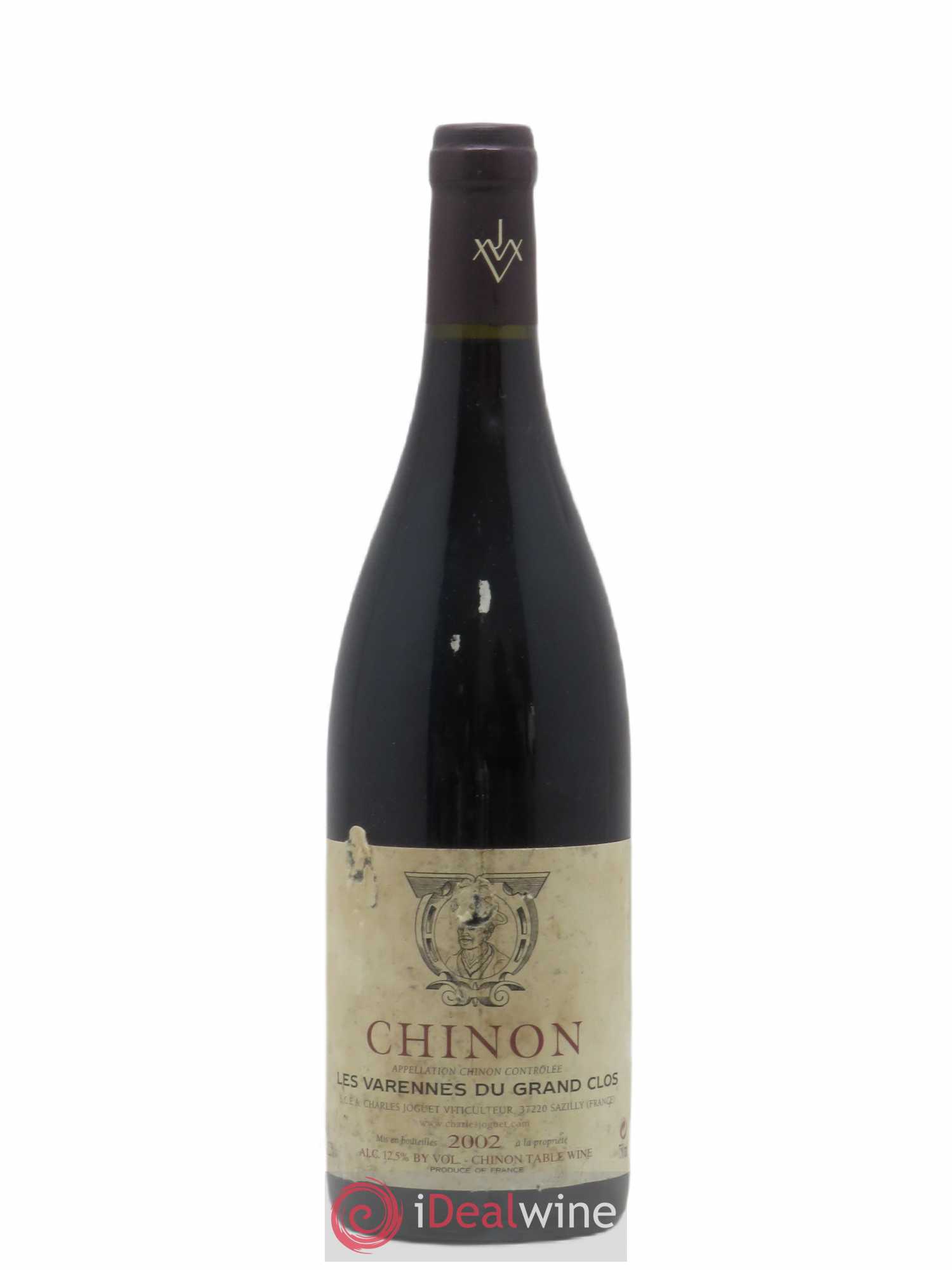 Chinon Les Varennes du Grand Clos Charles Joguet 2002 - Lot de 1 bouteille - 0