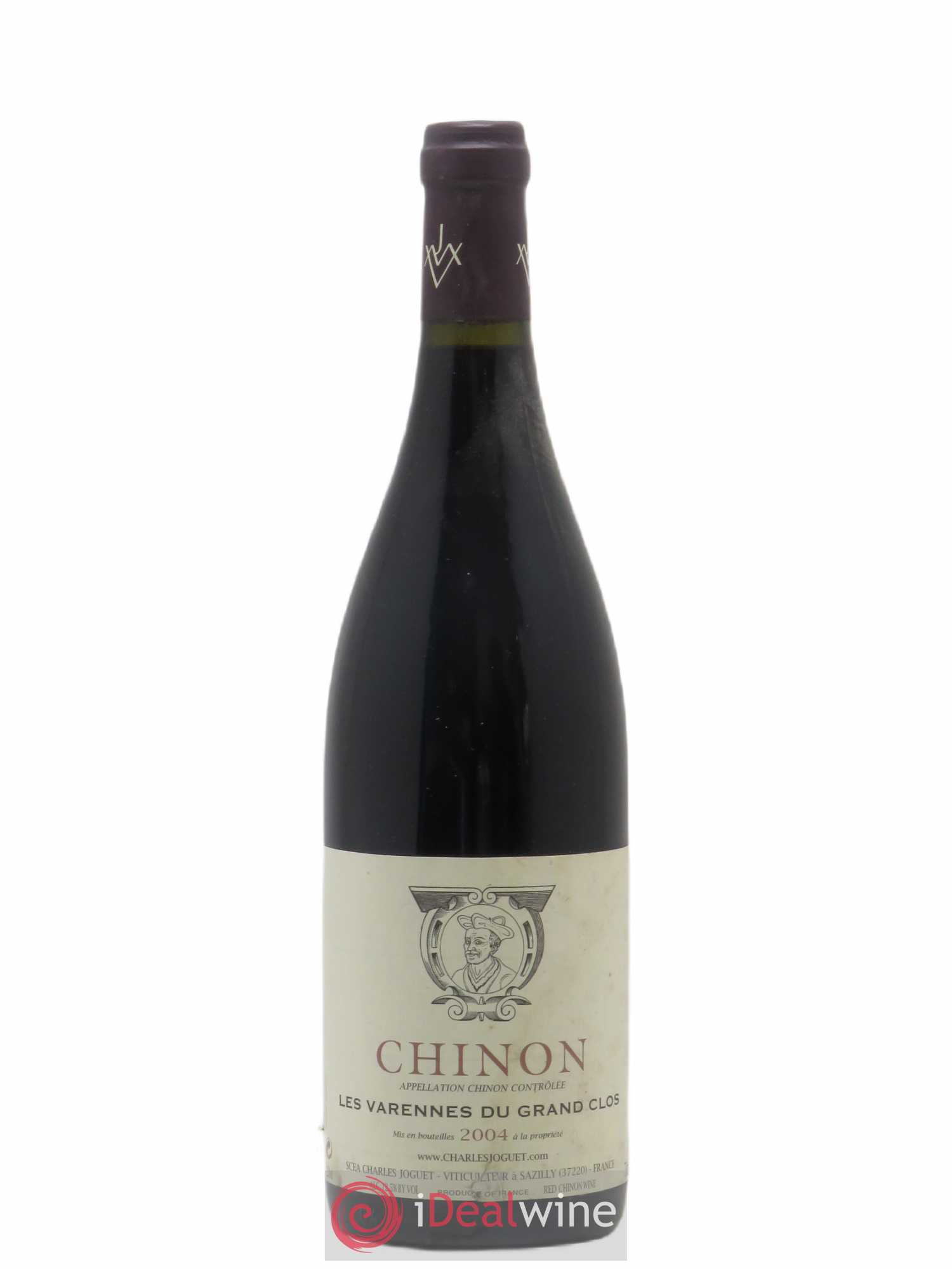 Chinon Les Varennes du Grand Clos Charles Joguet 2004 - Lot de 1 bouteille - 0