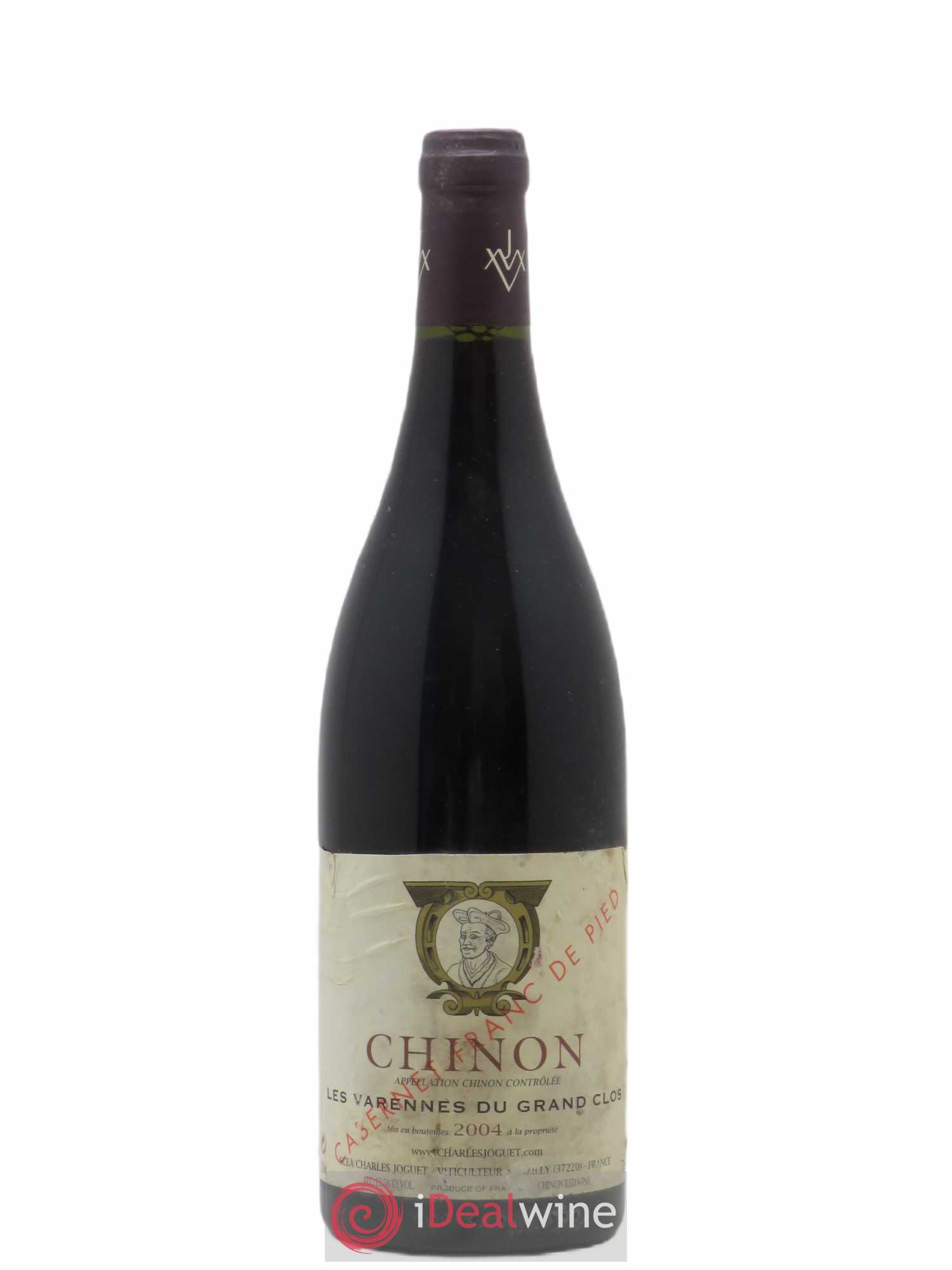 Chinon Les Varennes du Grand Clos Franc de Pied Charles Joguet (Domaine) 2004 - Lot de 1 bouteille - 0