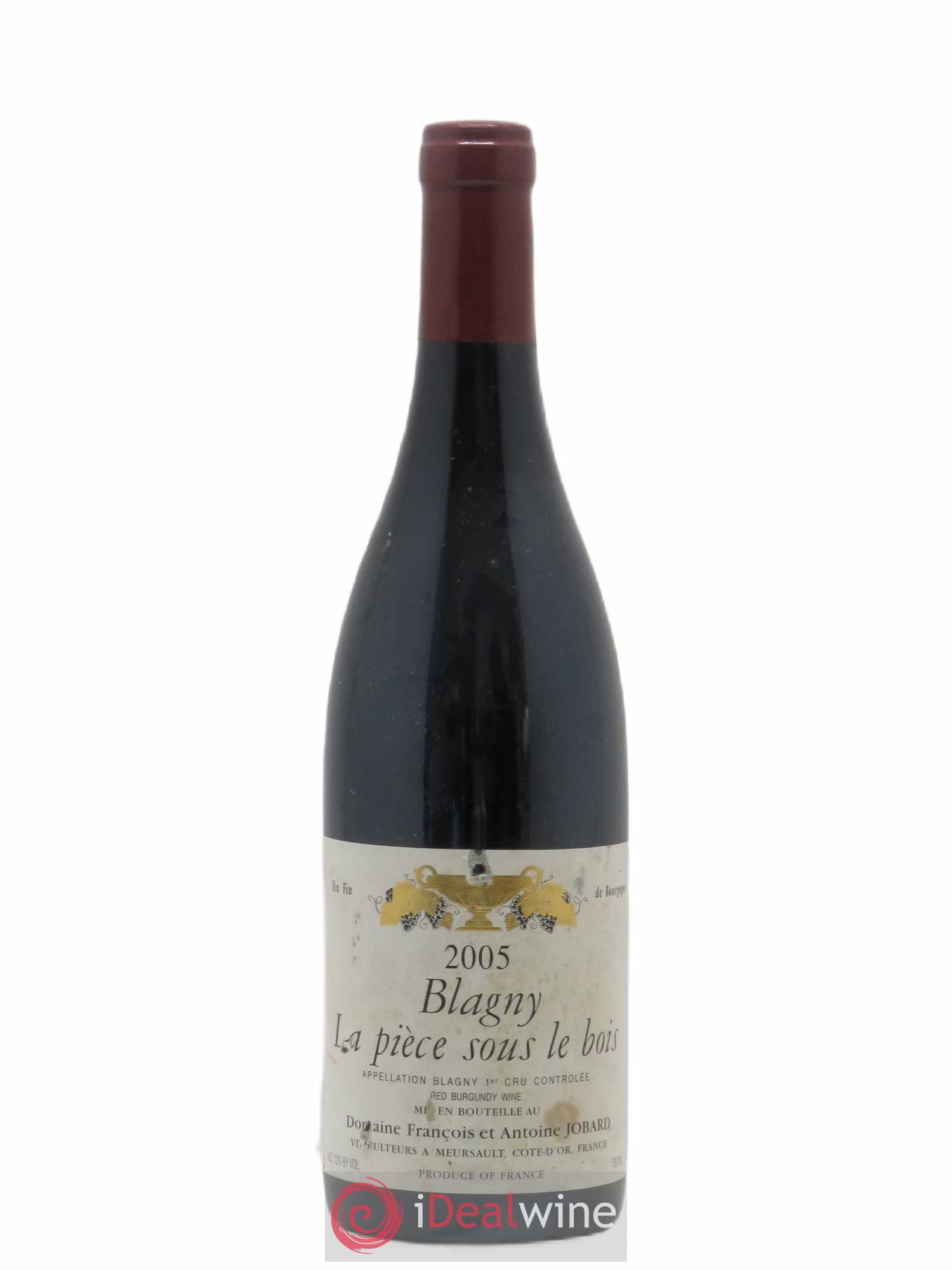 Blagny 1er Cru La piece sous le bois Francois Jobard 2005 - Posten von 1 Flasche - 0