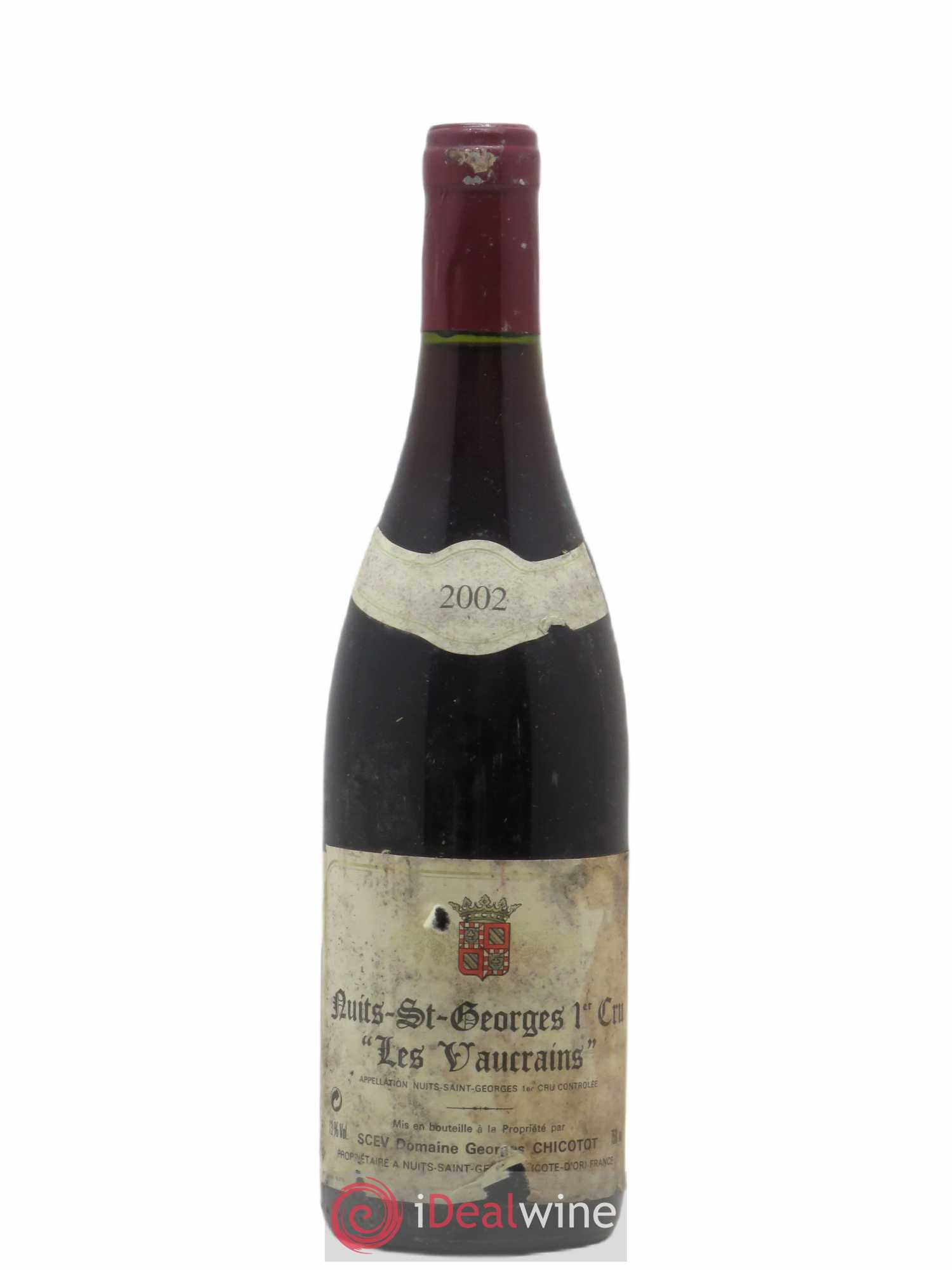 Nuits-Saint-Georges 1er Cru Les Vaucrains Chicotot 2002 - Lotto di 1 bottiglia - 0