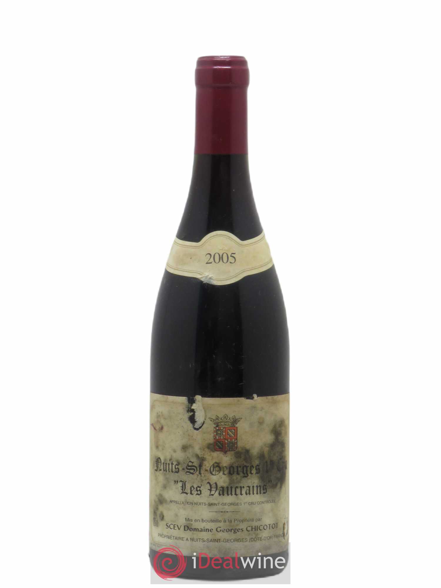 Nuits-Saint-Georges 1er Cru Les Vaucrains Chicotot 2005 - Lot de 1 bouteille - 0