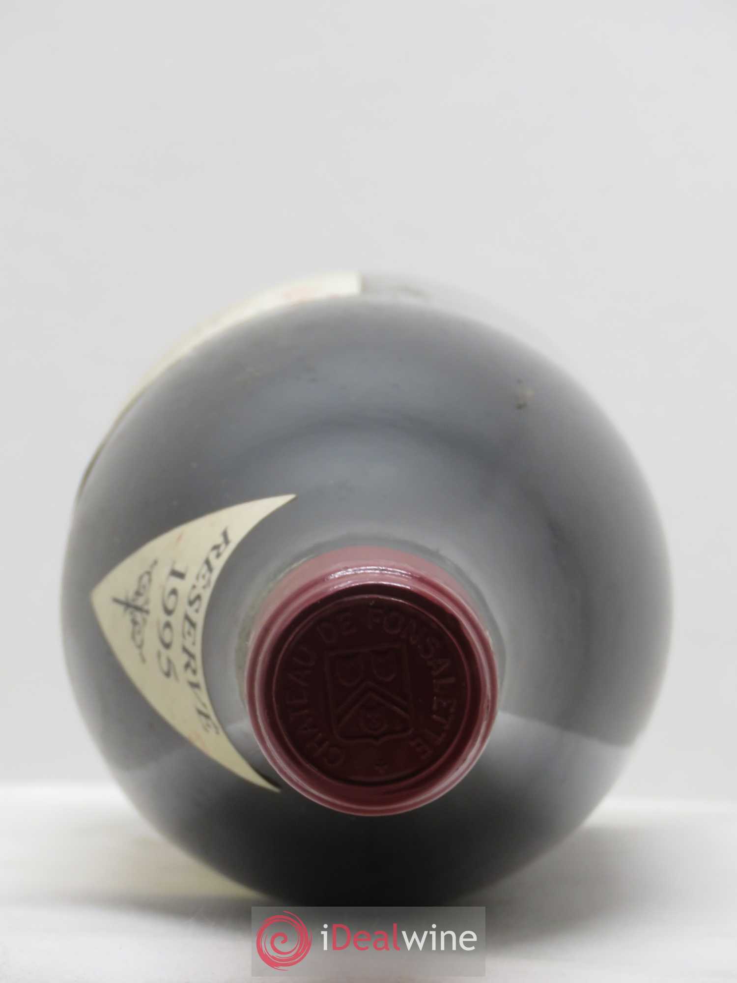 Côtes-du-Rhône Cuvée Syrah Château de Fonsalette 1995 - Lot de 1 bouteille - 1
