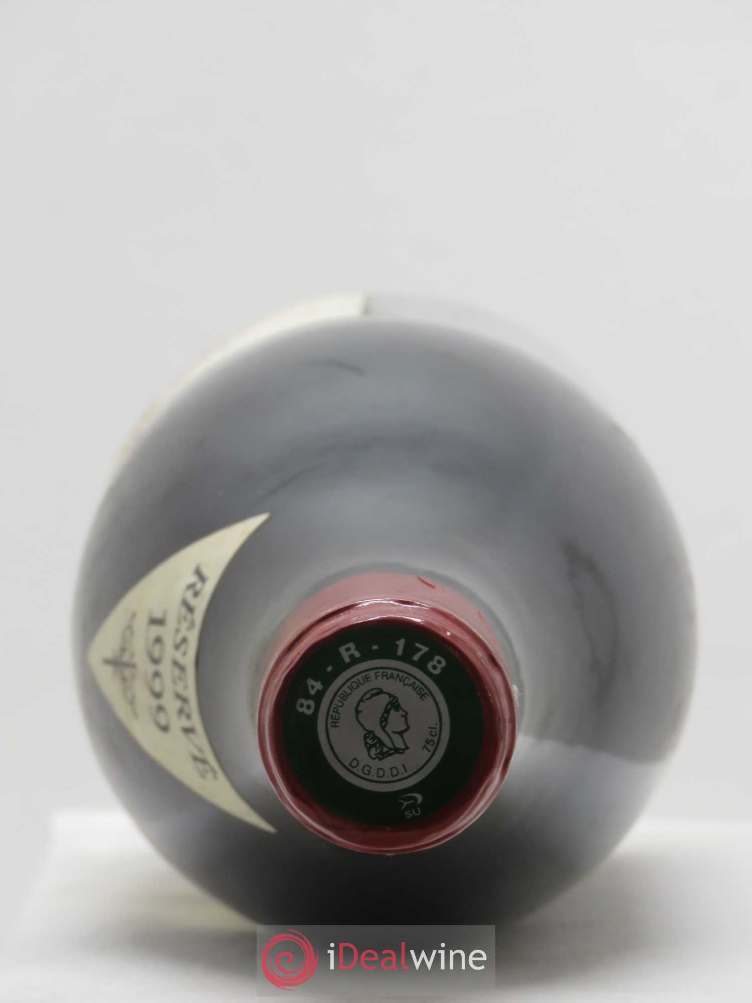 Côtes-du-Rhône Cuvée Syrah Château de Fonsalette 1999 - Lot de 1 bouteille - 1