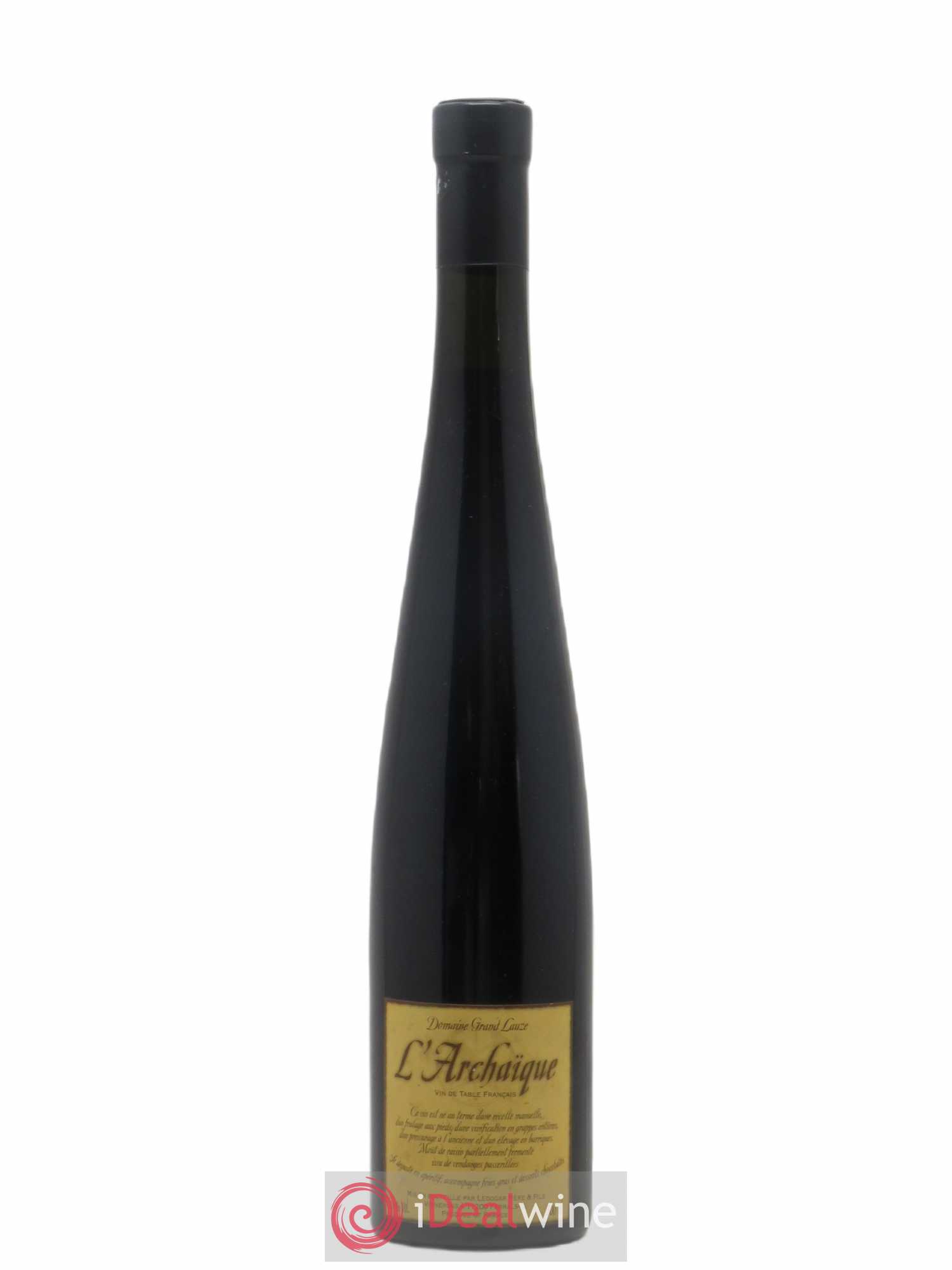 Vin de France L'Archaique Domaine de Grand Lauze Ledogar 50cl - Posten von 1 Flasche - 0