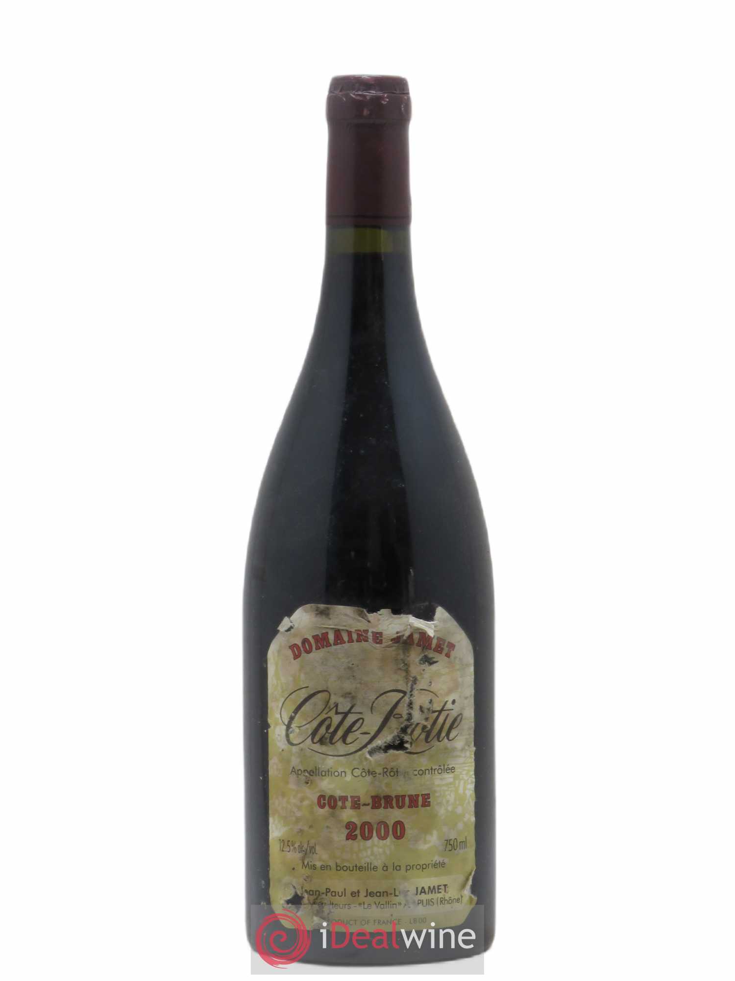 Côte-Rôtie Côte Brune Jamet (Domaine) 2000 - Lot de 1 bouteille - 0