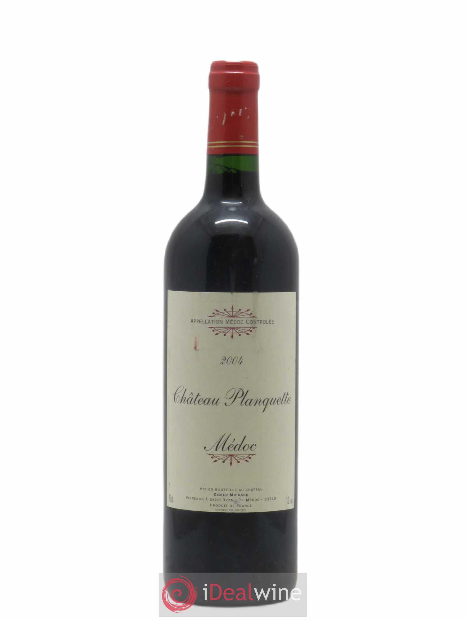 Médoc Château Planquette 2004 - Posten von 1 Flasche - 0