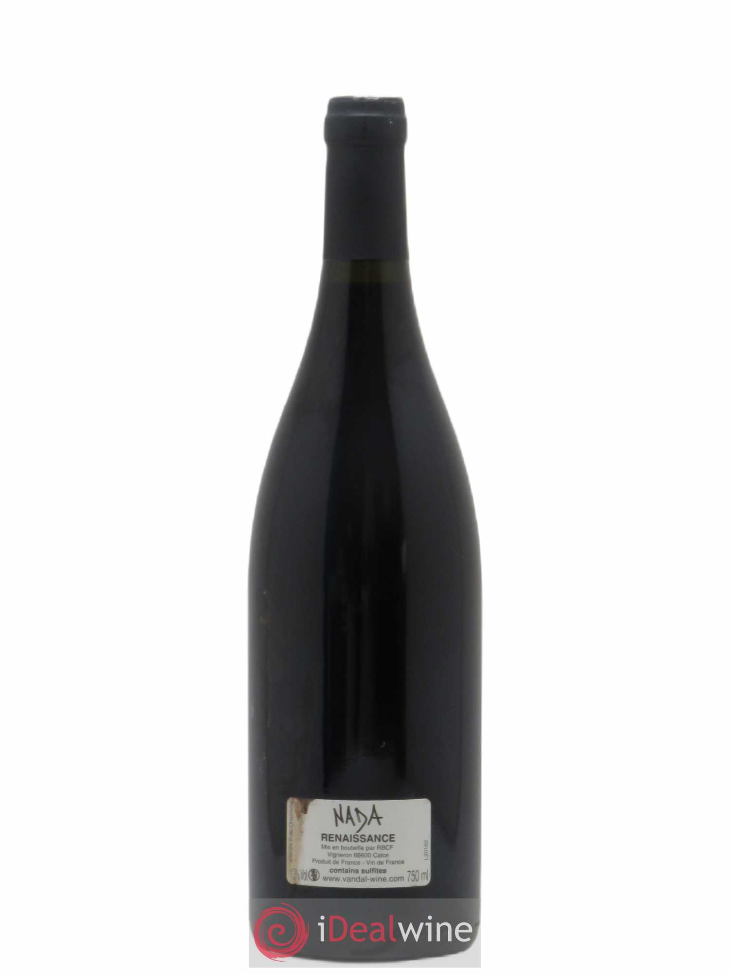 Vin de France Renaissance Nada 2016 - Lot de 1 bouteille - 1