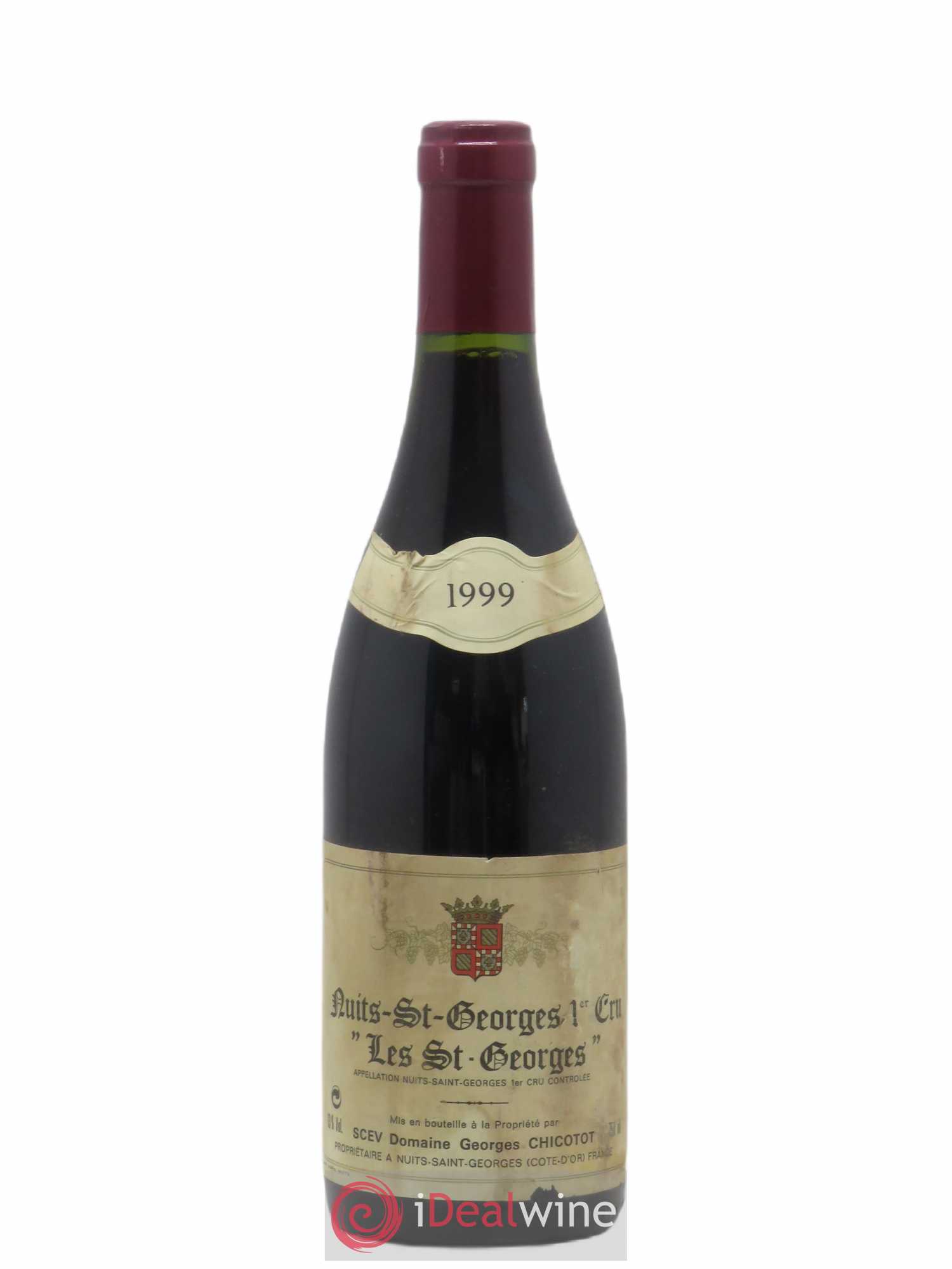 Nuits-Saint-Georges 1er Cru Les Saint-Georges Chicotot 1999 - Lotto di 1 bottiglia - 0