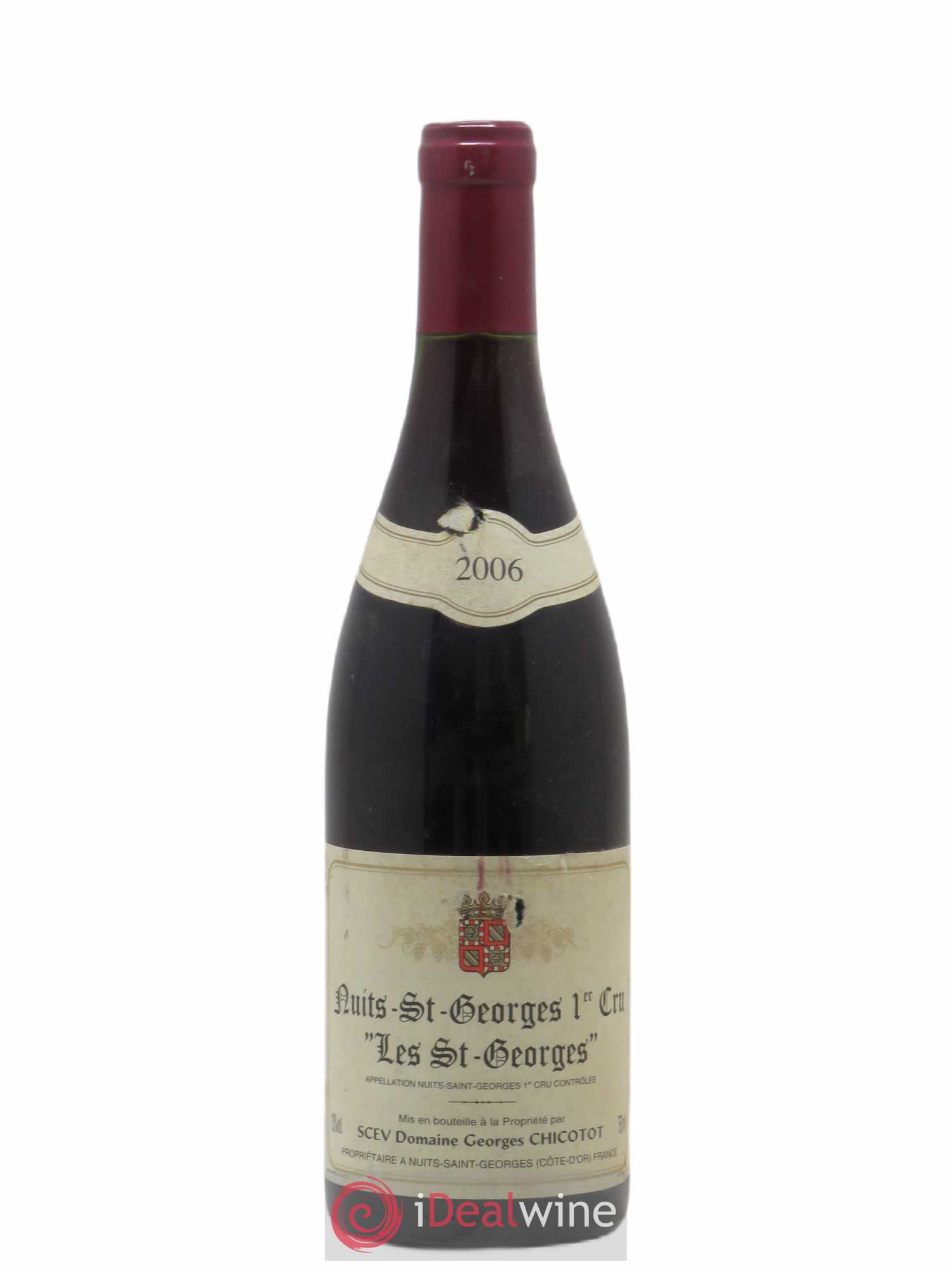 Nuits-Saint-Georges 1er Cru Les Saint-Georges Chicotot 2006 - Lot de 1 bouteille - 0
