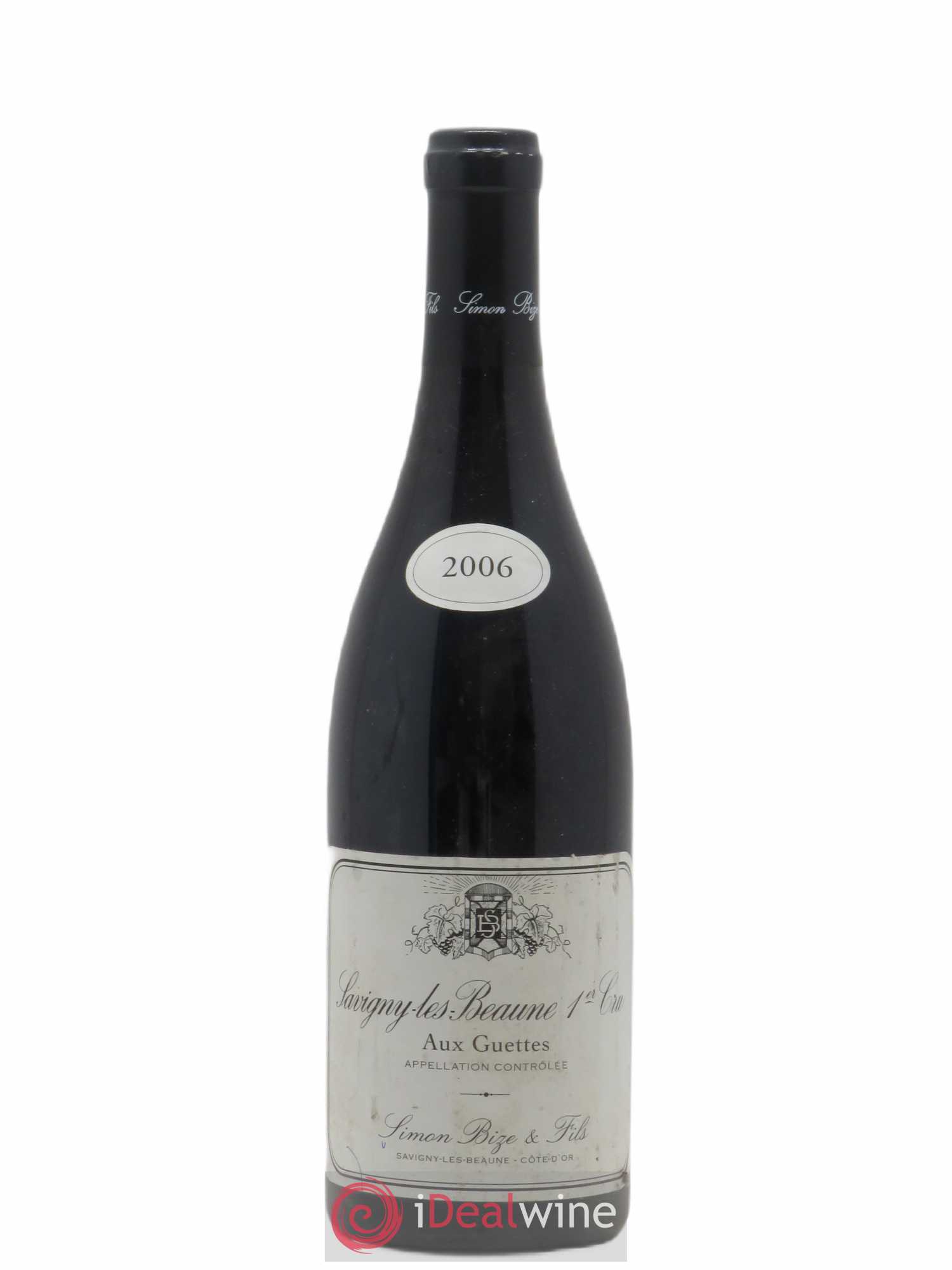 Savigny-lès-Beaune 1er Cru Les Guettes Simon Bize 2006 - Lot de 1 bouteille - 0