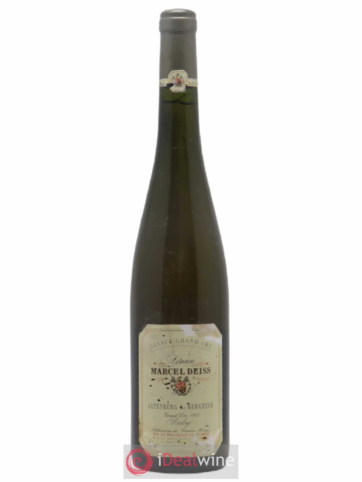 Alsace Grand Cru Altenberg de Bergheim Marcel Deiss (Domaine) Riesling Sélection de grains nobles 1997 - Lot de 1 bouteille - 0