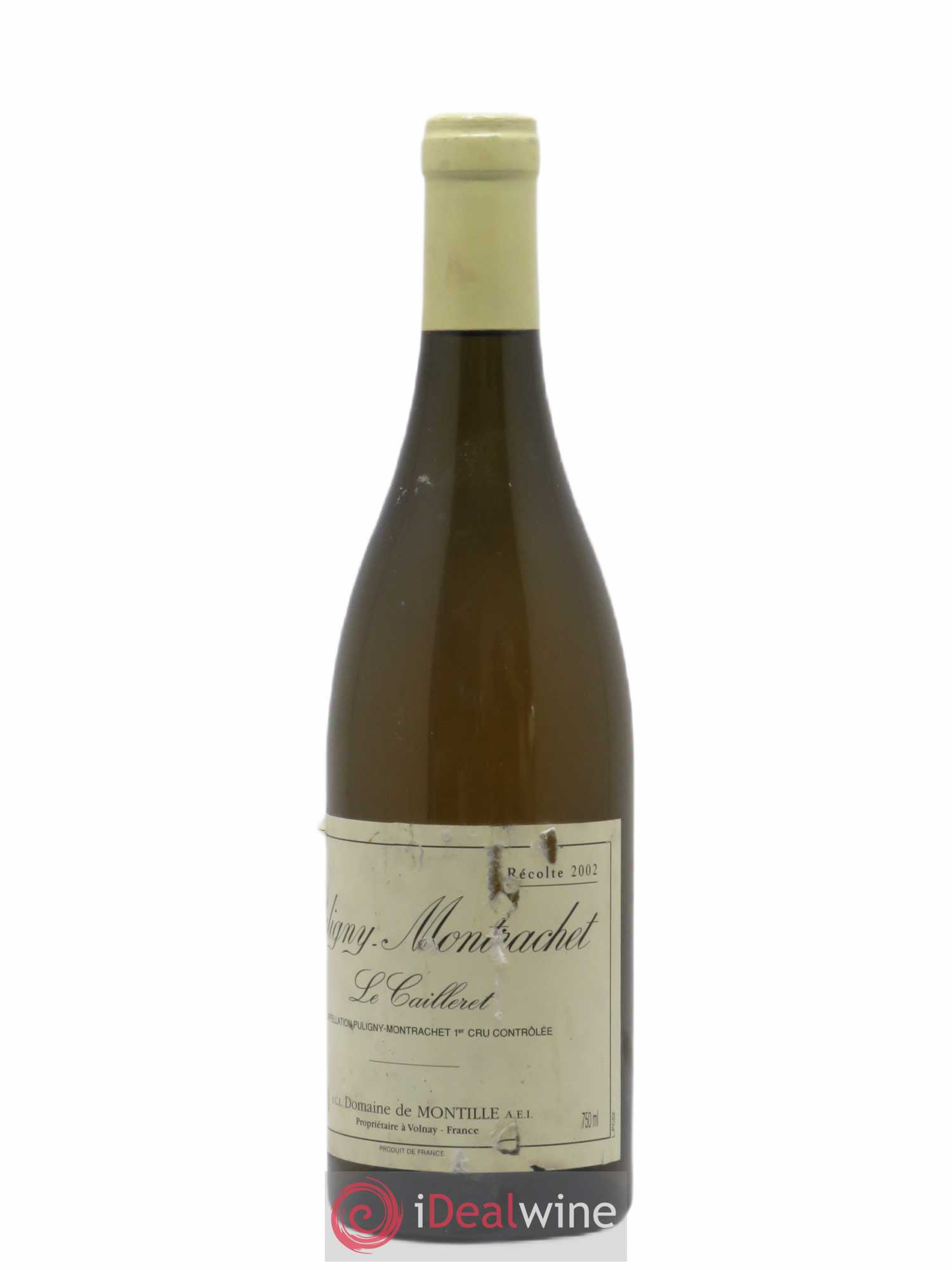 Puligny-Montrachet 1er Cru Le Cailleret De Montille (Domaine) 2002 - Lot de 1 bouteille - 1