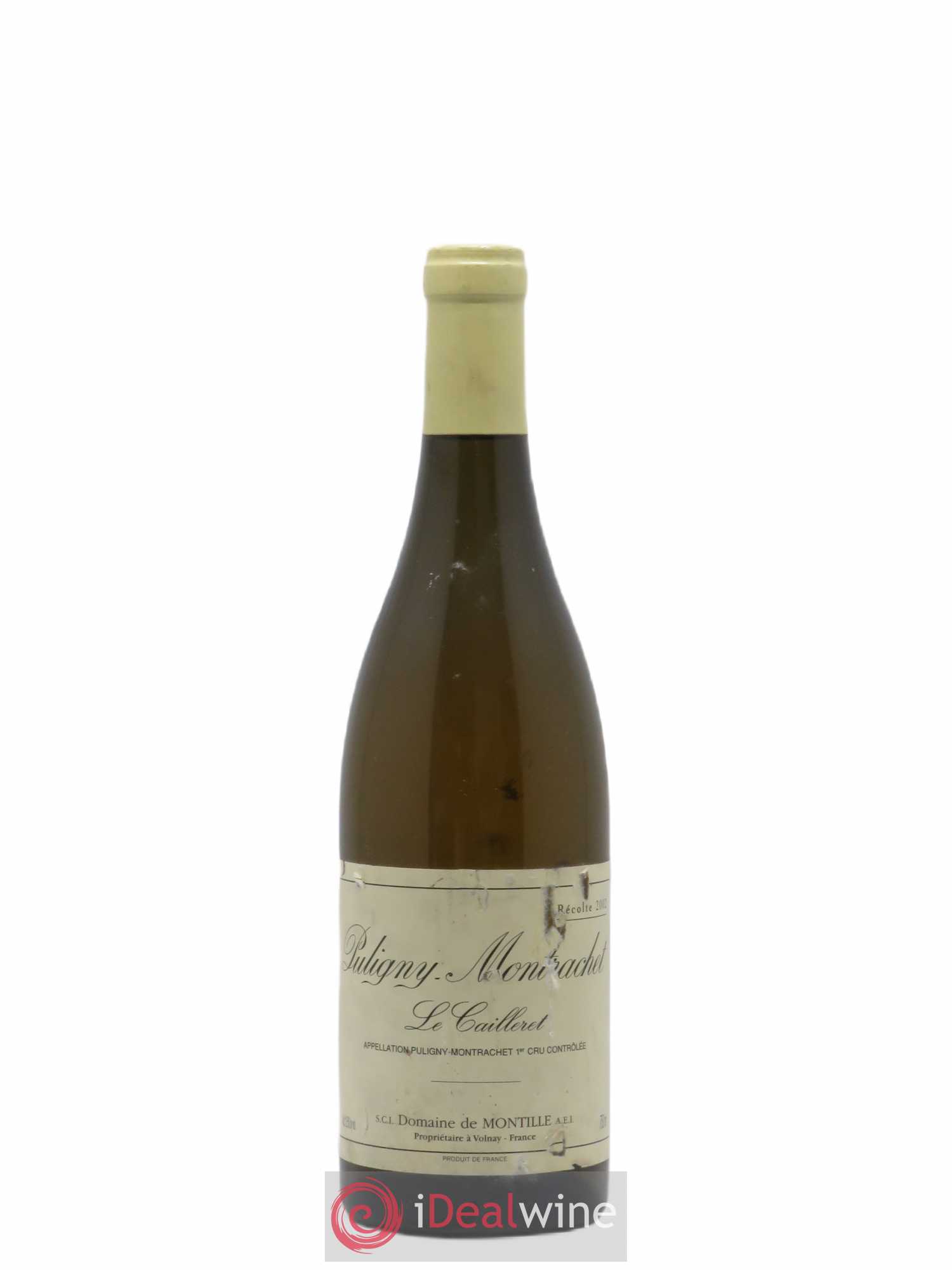 Puligny-Montrachet 1er Cru Le Cailleret De Montille (Domaine) 2002 - Lot de 1 bouteille - 0