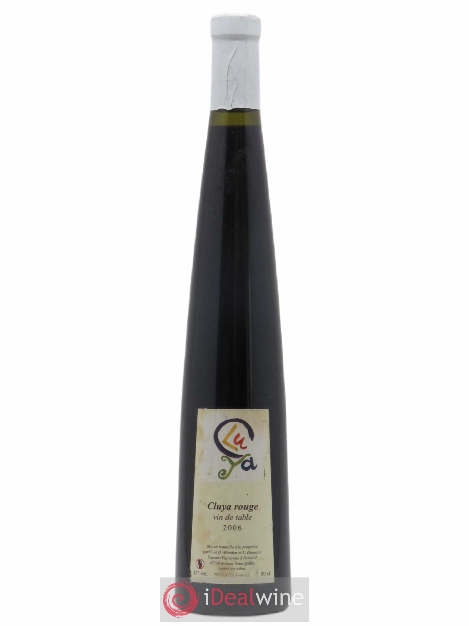 Vin de table Cluya Mondon-Demeuré 50cl 2006 - Posten von 1 Flasche - 0