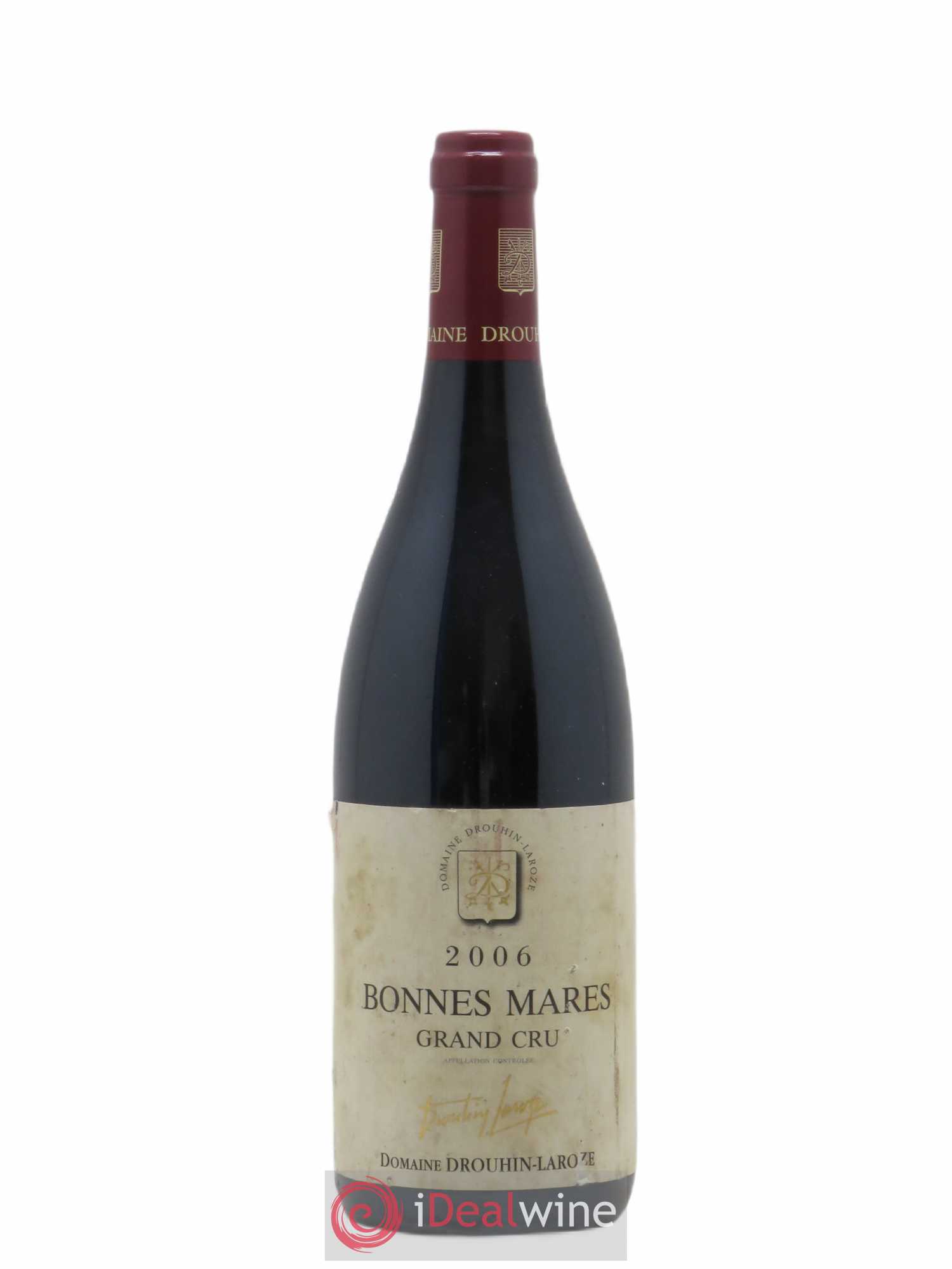 Bonnes-Mares Grand Cru Domaine Drouhin-Laroze 2006 - Lot de 1 bouteille - 0