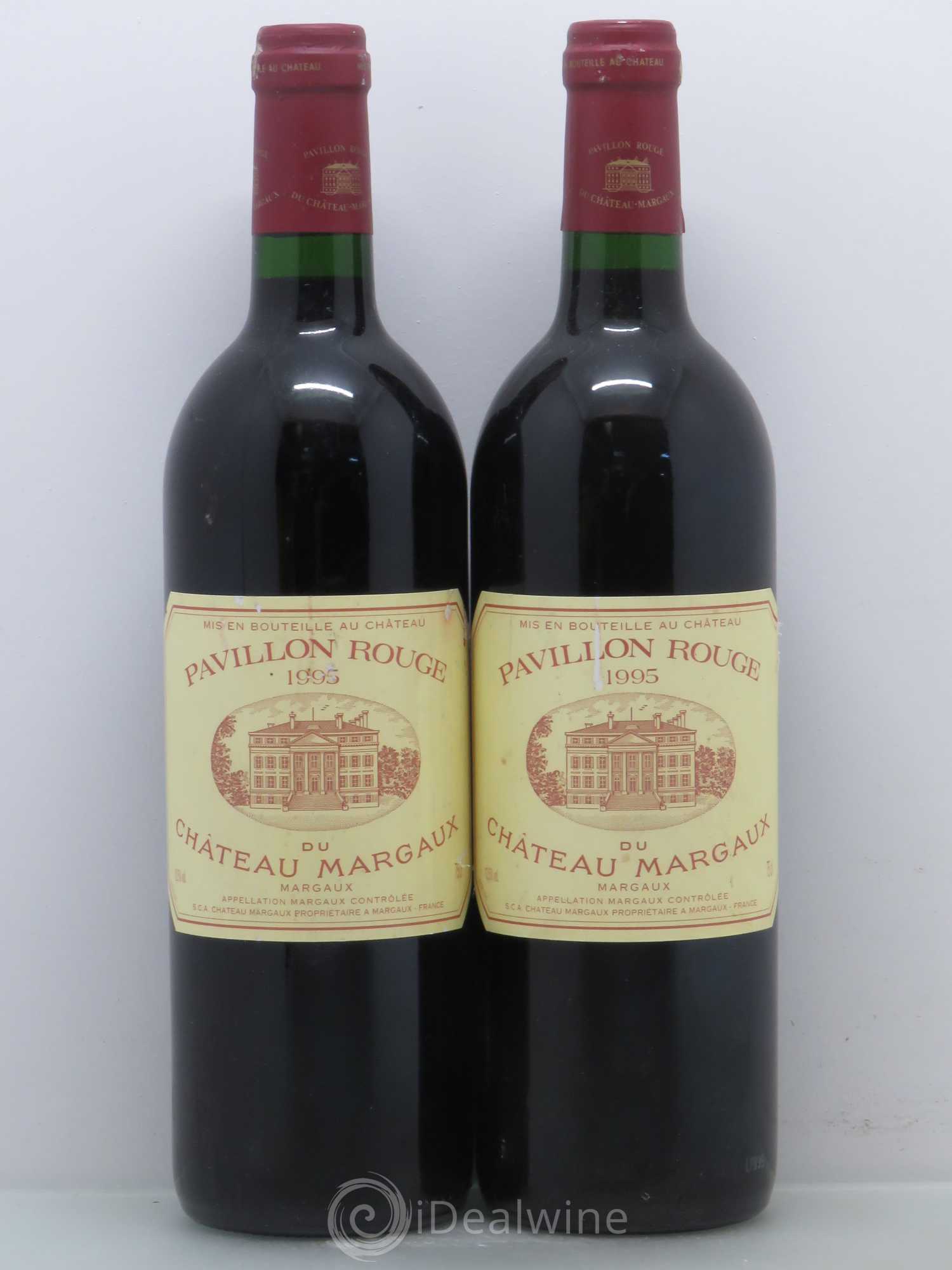 Pavillon Rouge du Château Margaux Second Vin 1995 - Lot de 2 bouteilles - 0