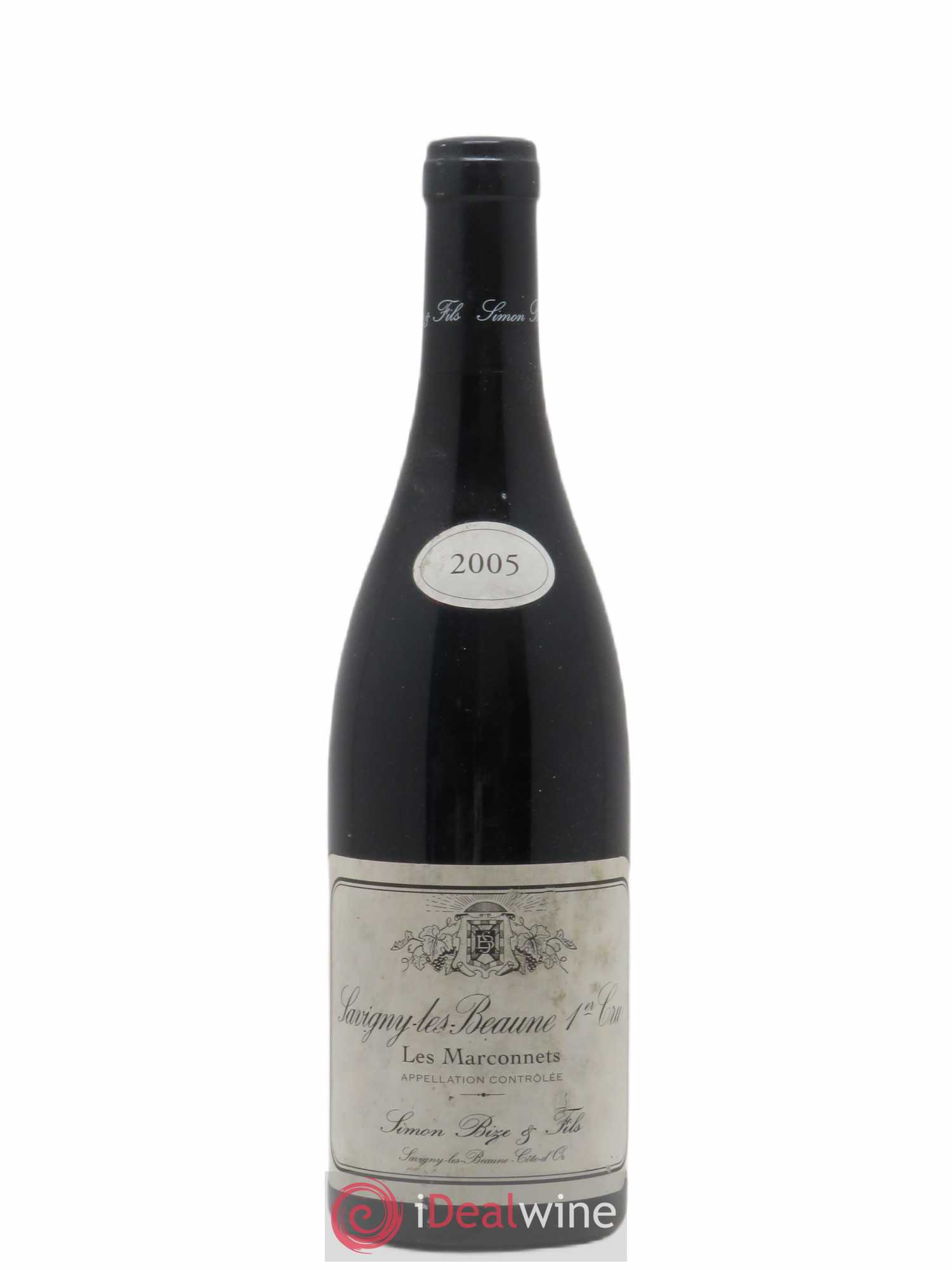 Savigny-lès-Beaune 1er Cru Les Marconnets Simon Bize & Fils 2005 - Lot de 1 bouteille - 0