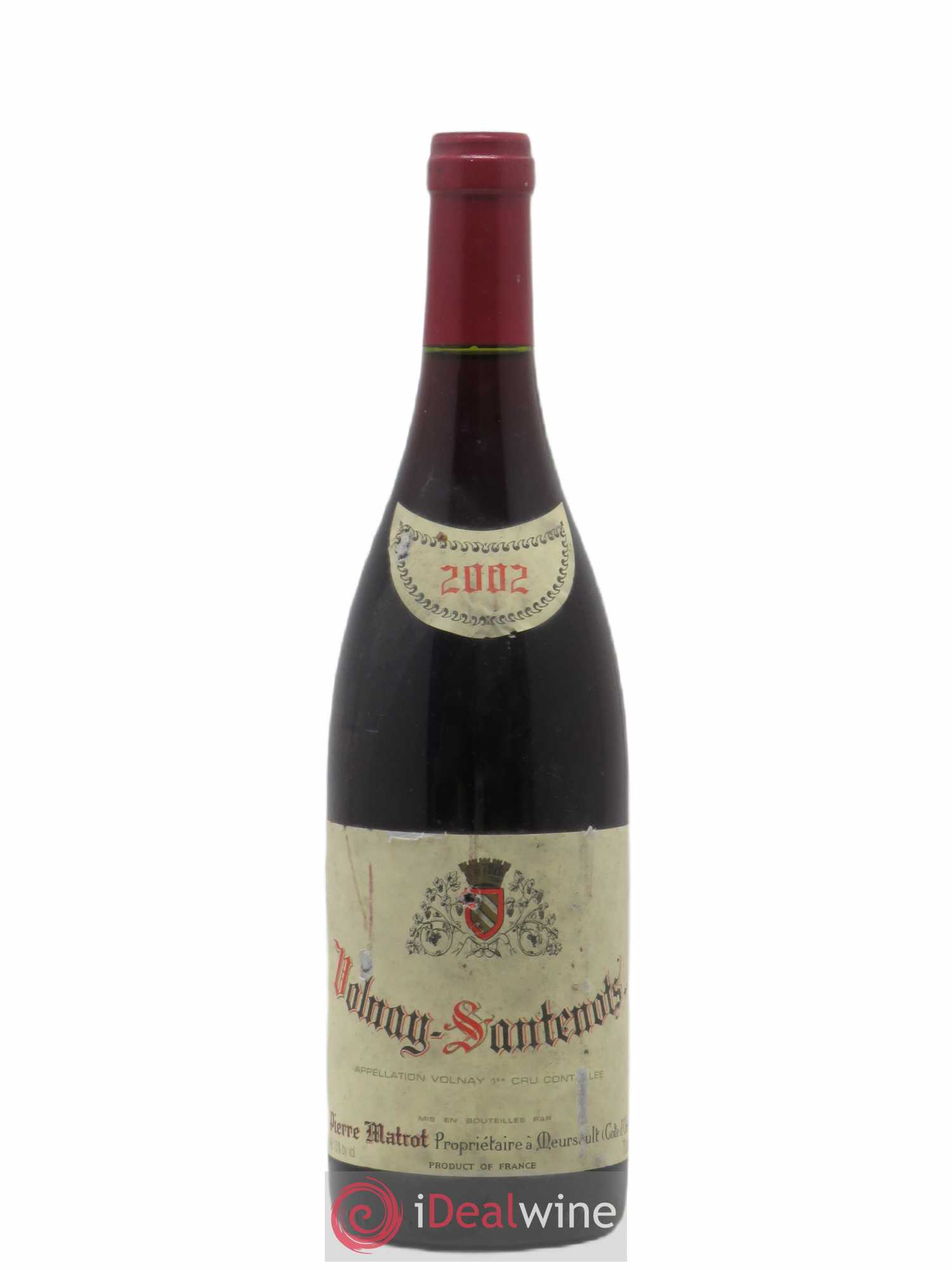 Volnay 1er Cru Santenots Matrot (Domaine) 2002 - Lot de 1 bouteille - 0