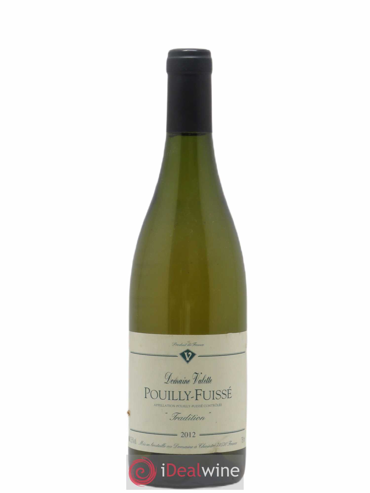 Pouilly-Fuissé Tradition Valette (Domaine) 2012 - Lot de 1 bouteille - 0