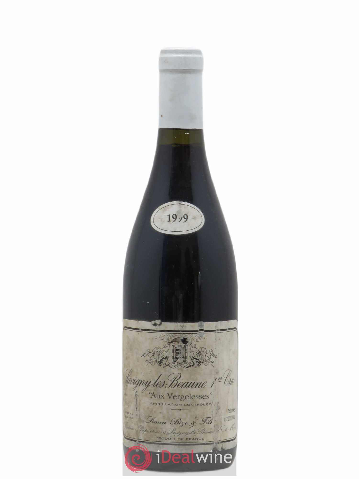 Savigny-lès-Beaune 1er Cru Aux Vergelesses Simon Bize & Fils 1999 - Lot de 1 bouteille - 0
