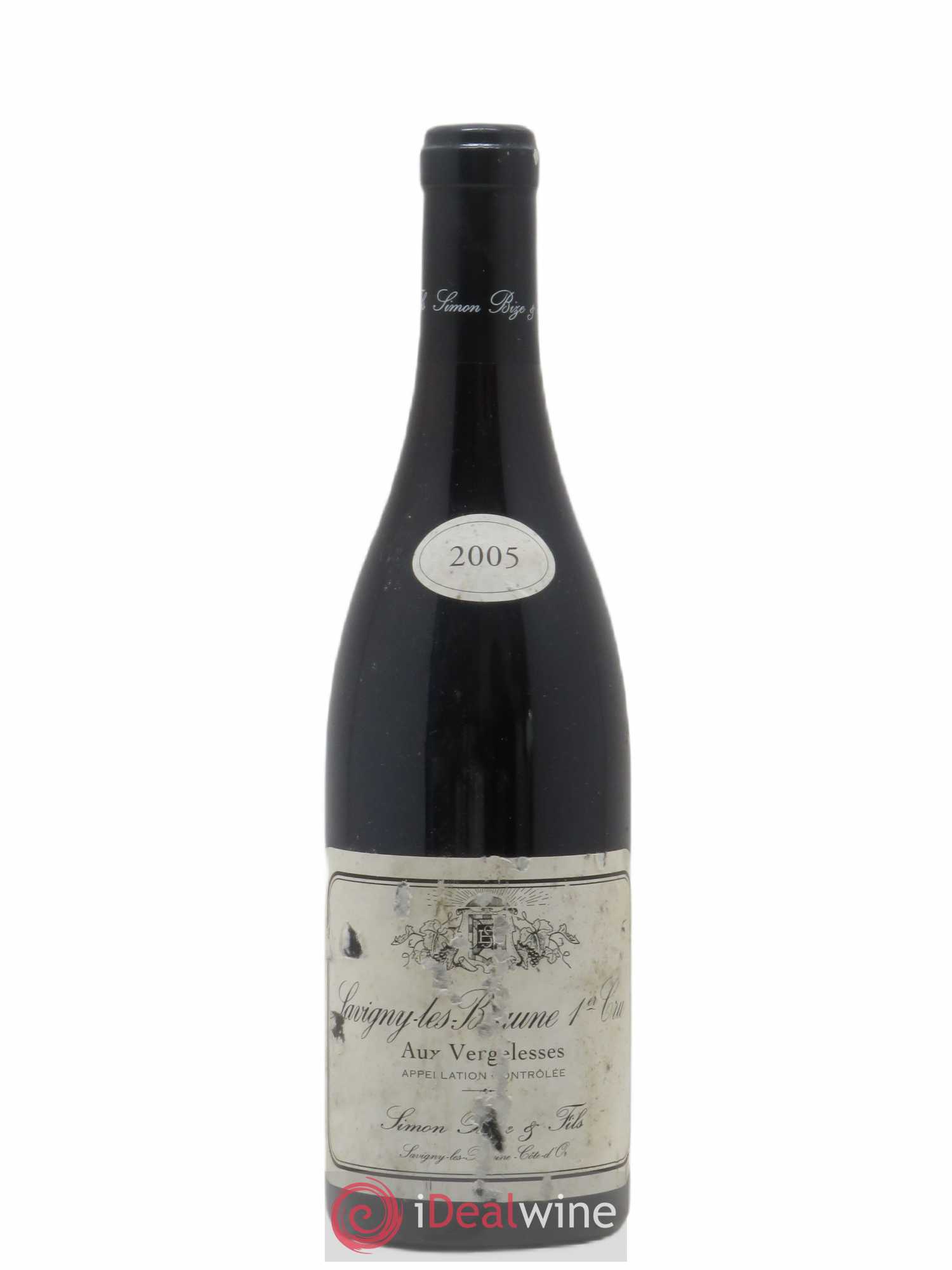 Savigny-lès-Beaune 1er Cru Aux Vergelesses Simon Bize & Fils 2005 - Lot de 1 bouteille - 0