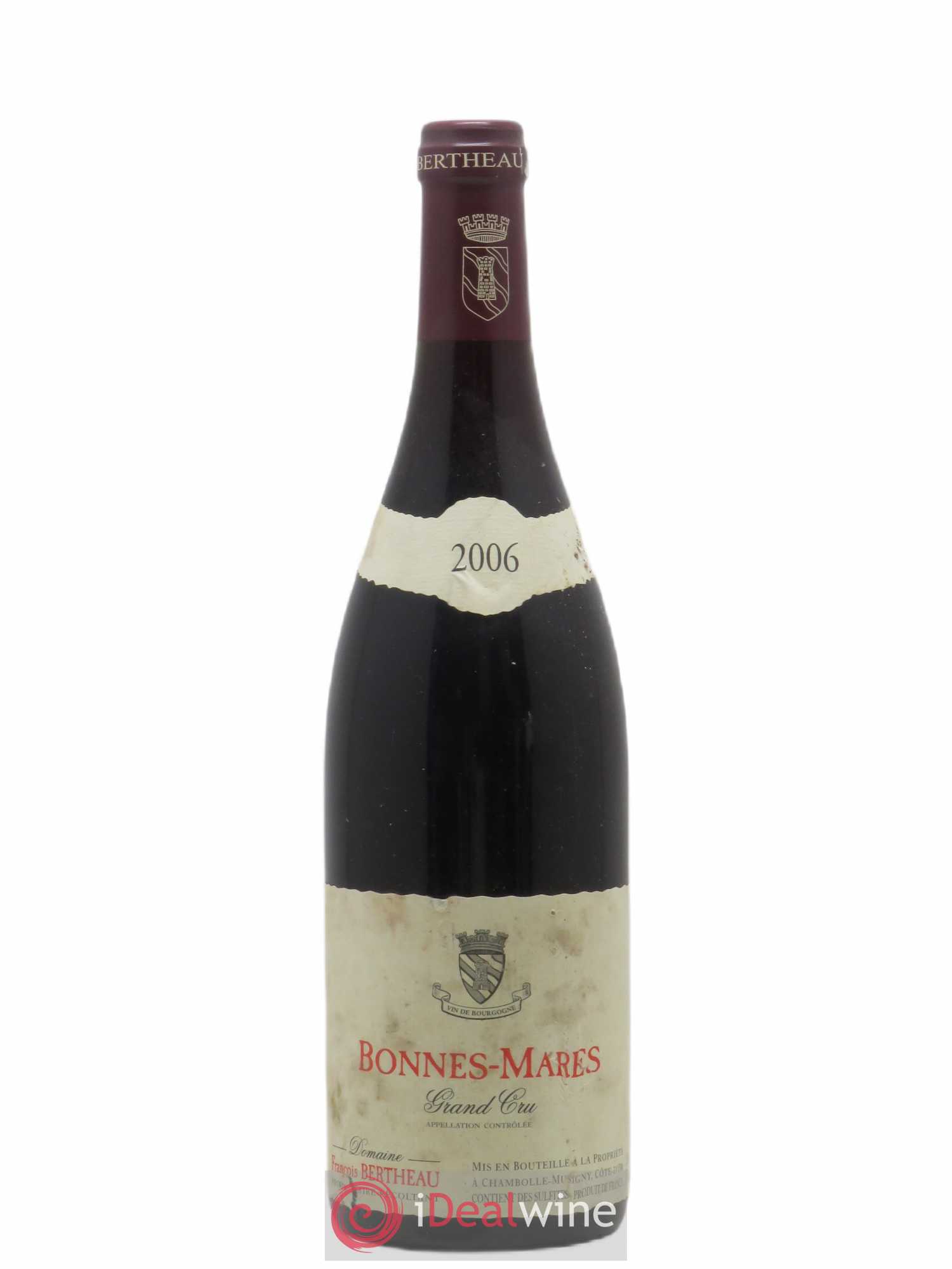 Bonnes-Mares Grand Cru François Bertheau 2006 - Lot de 1 bouteille - 0