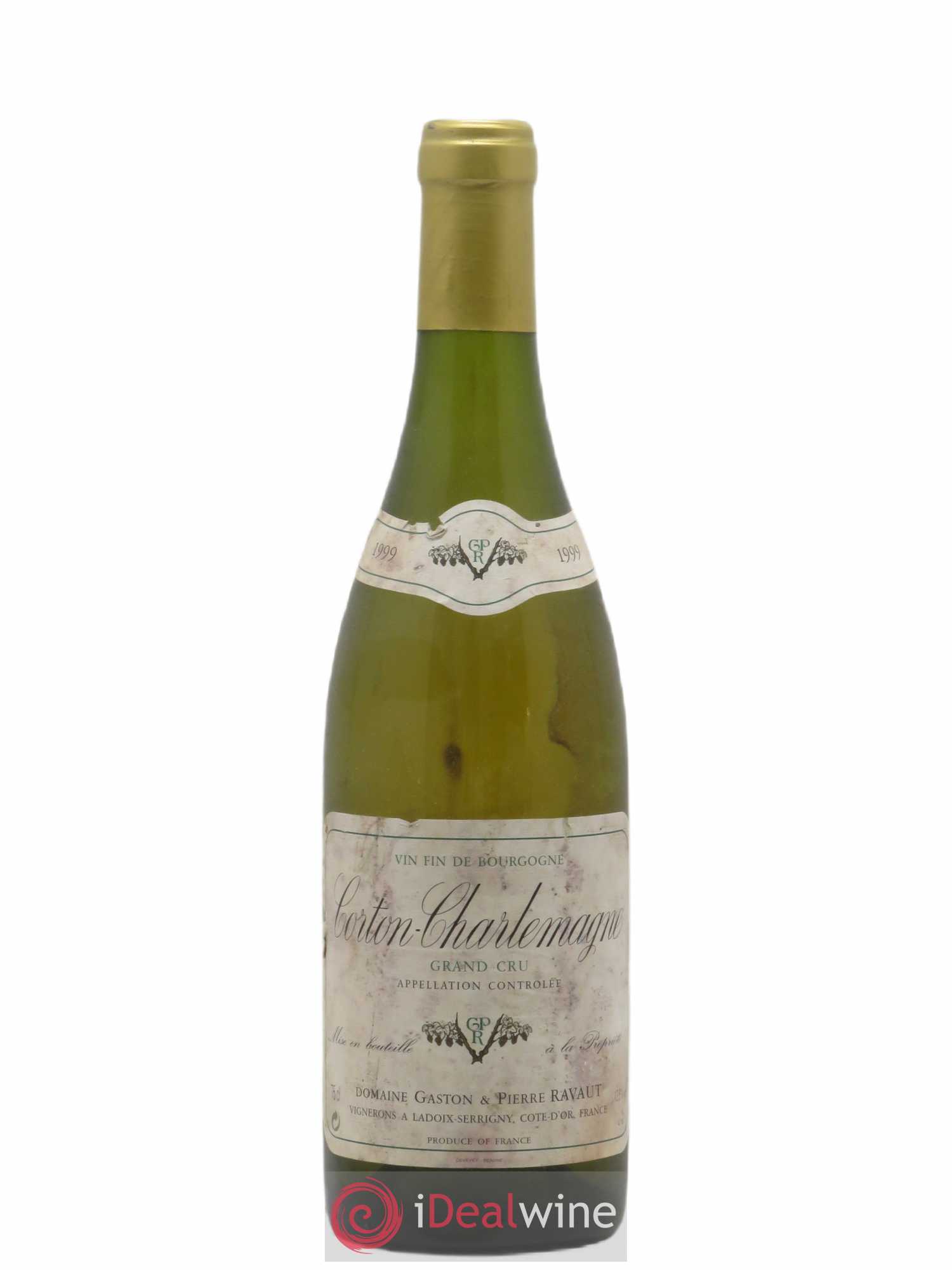 Corton-Charlemagne Grand Cru G. Ravaut 1999 - Lot de 1 bouteille - 0