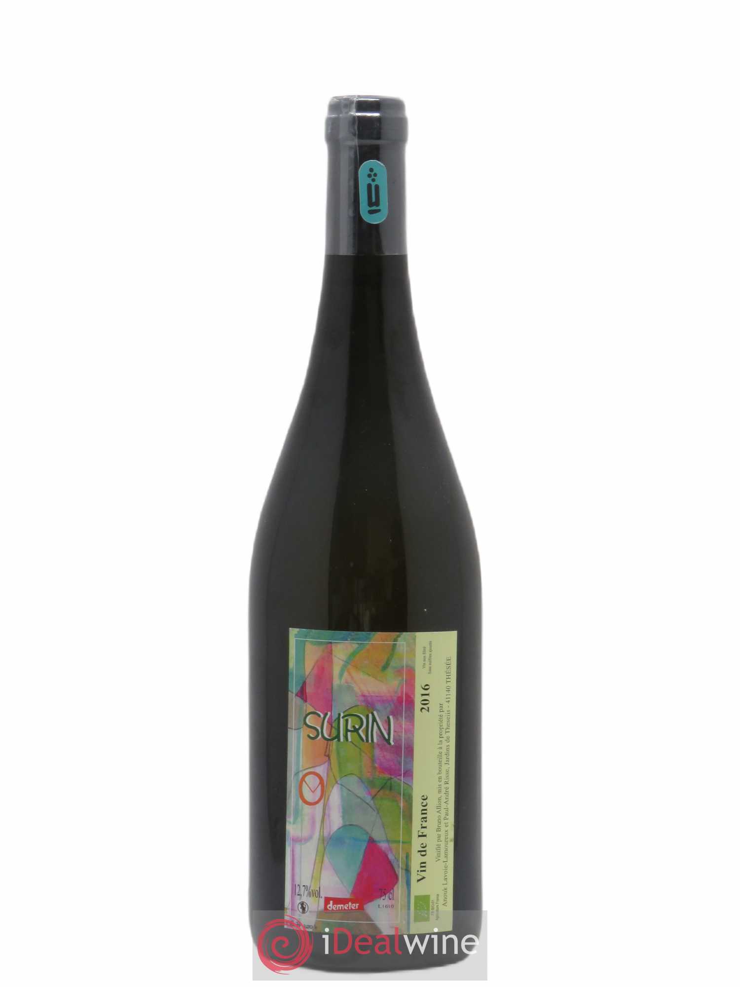 Vin de France Surin Bruno Allion 2016 - Posten von 1 Flasche - 0