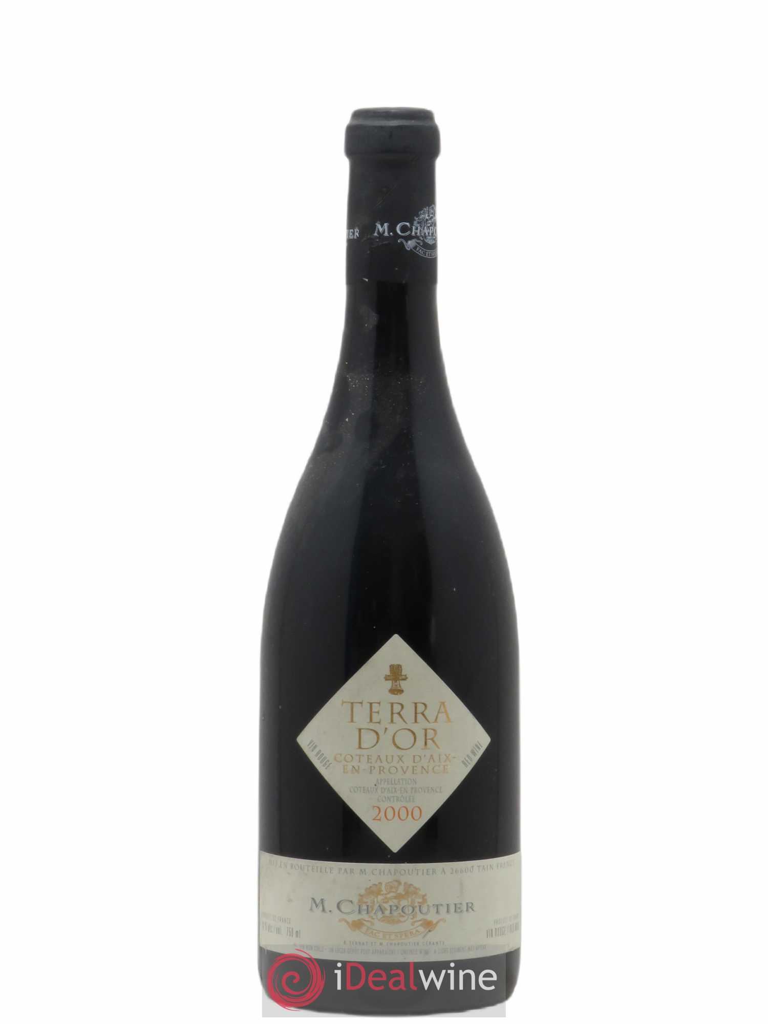 Coteaux d'Aix-en-Provence Terra d Or M.Chapoutier 2000 - Posten von 1 Flasche - 0