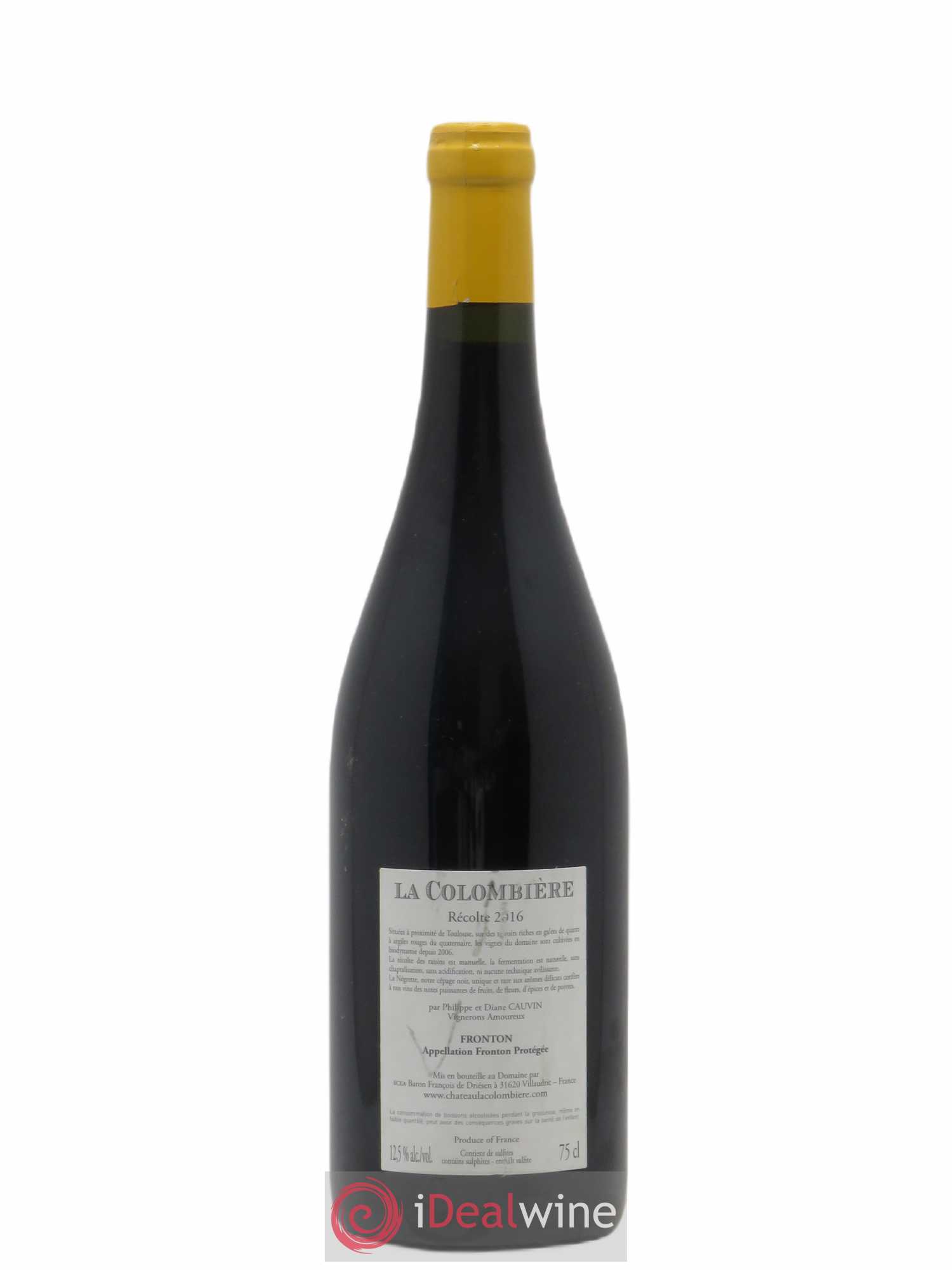 Sud-Ouest Fronton Les Frontons Flingueurs La Colombiere 2016 - Posten von 1 Flasche - 1