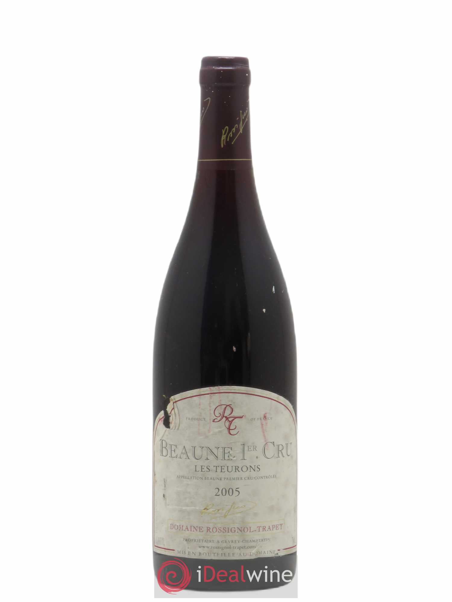 Beaune 1er Cru Les Teurons Rossignol-Trapet (Domaine) 2005 - Lot de 1 bouteille - 0