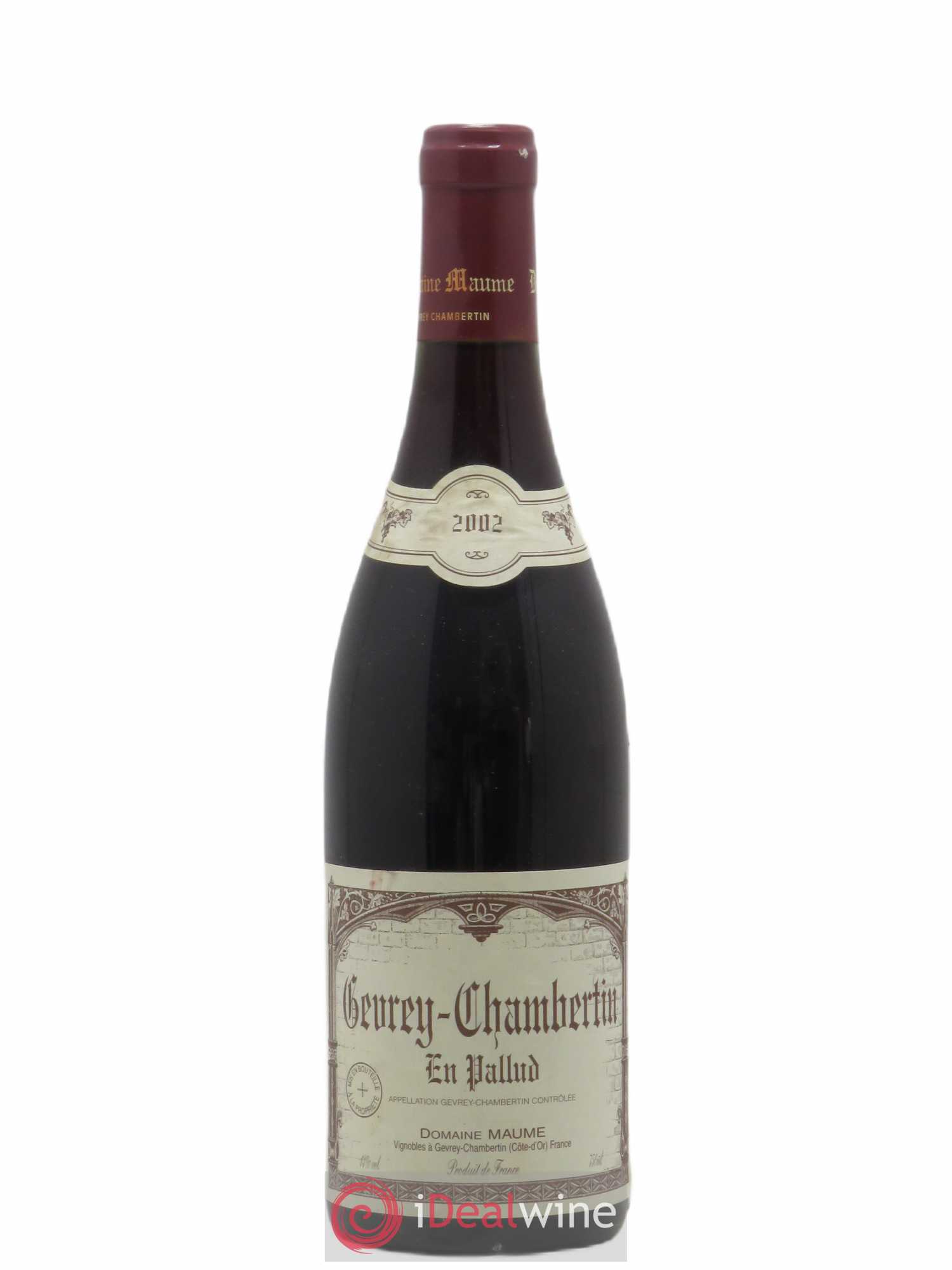 Gevrey-Chambertin En Pallud Domaine Maume 2002 - Posten von 1 Flasche - 0