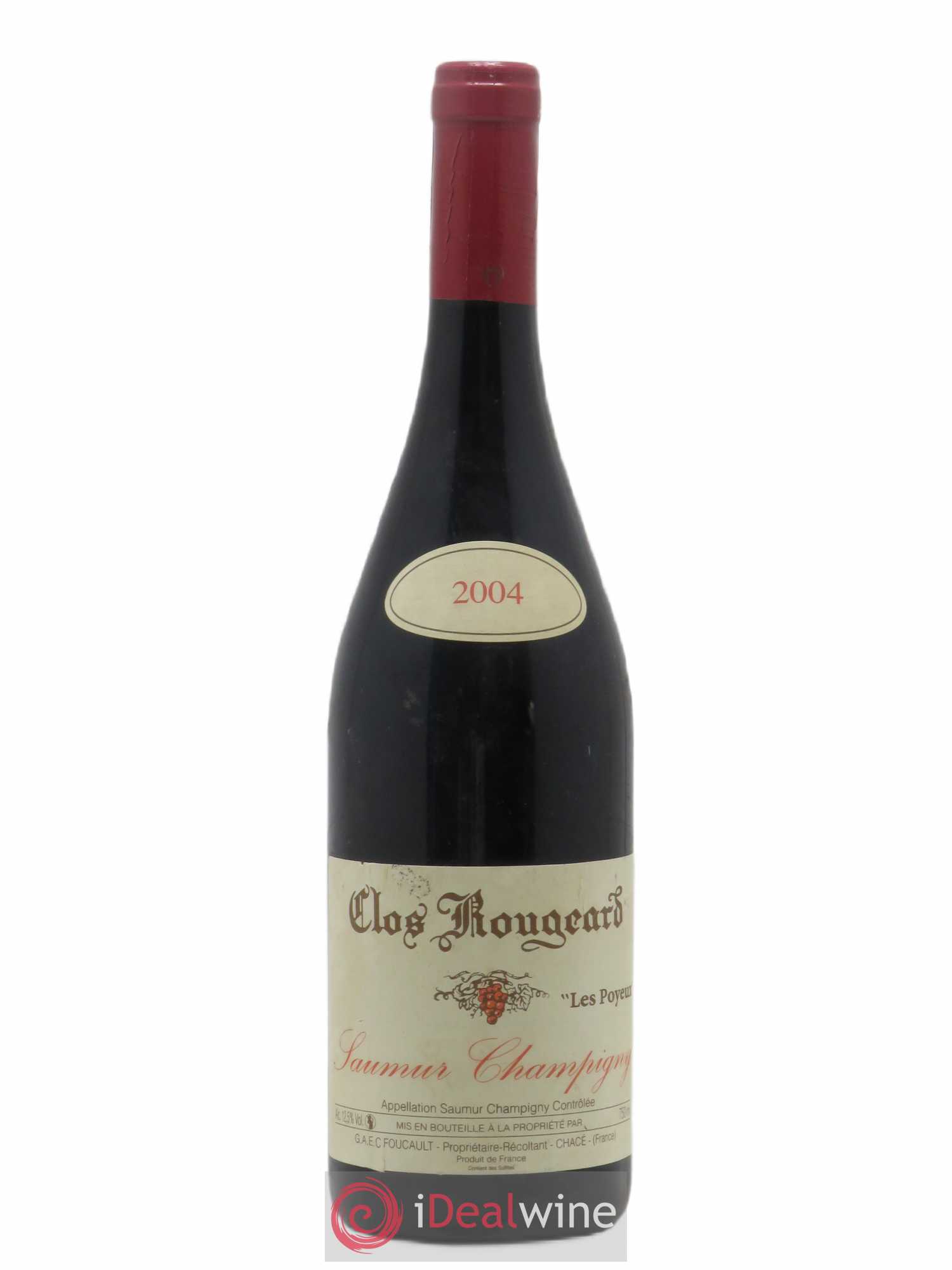 Saumur-Champigny Les Poyeux Clos Rougeard 2004 - Lot de 1 bouteille - 0