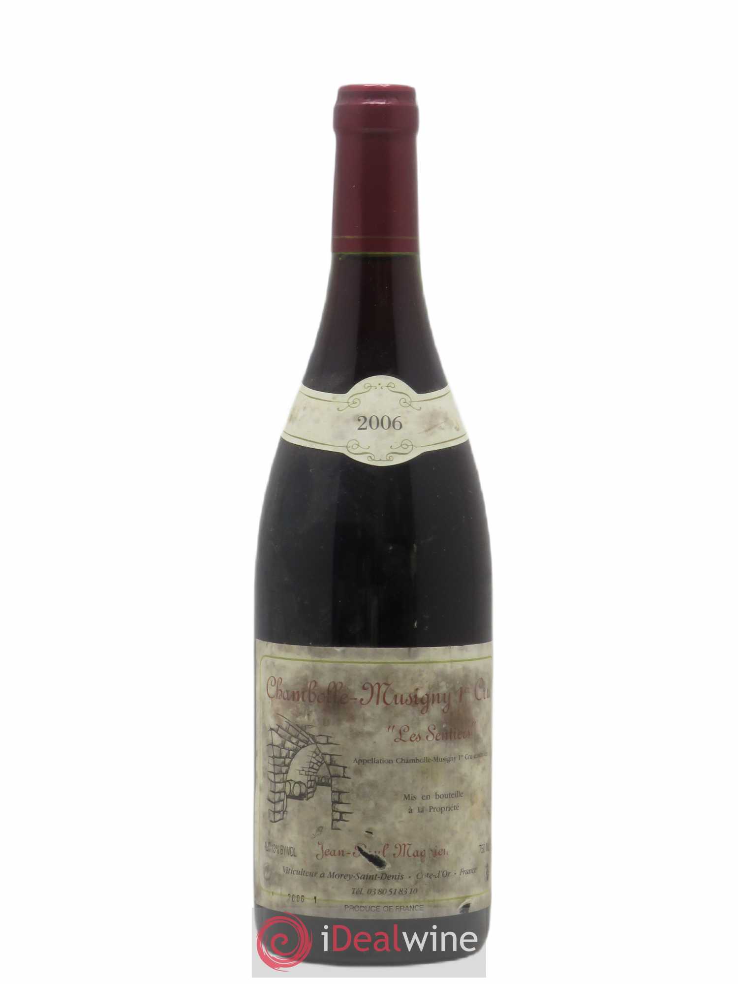 Chambolle-Musigny 1er Cru Jean-Paul Magnien 2006 - Lot de 1 bouteille - 0