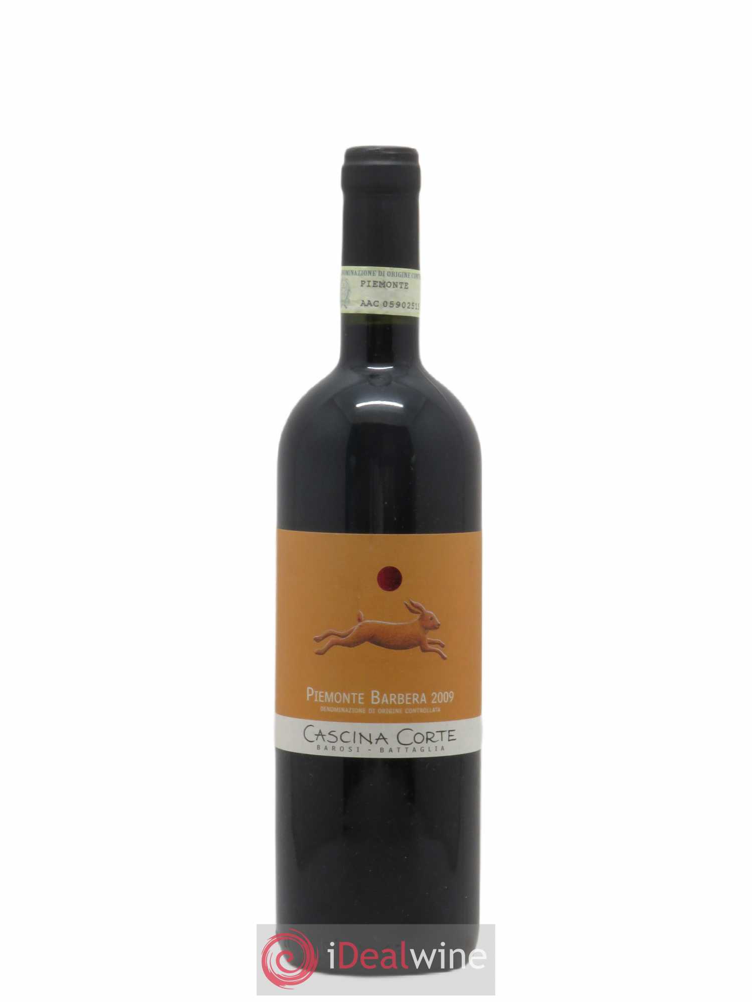 Italie Piemonte Barbera DOC Cascina Corte 2009 - Posten von 1 Flasche - 0