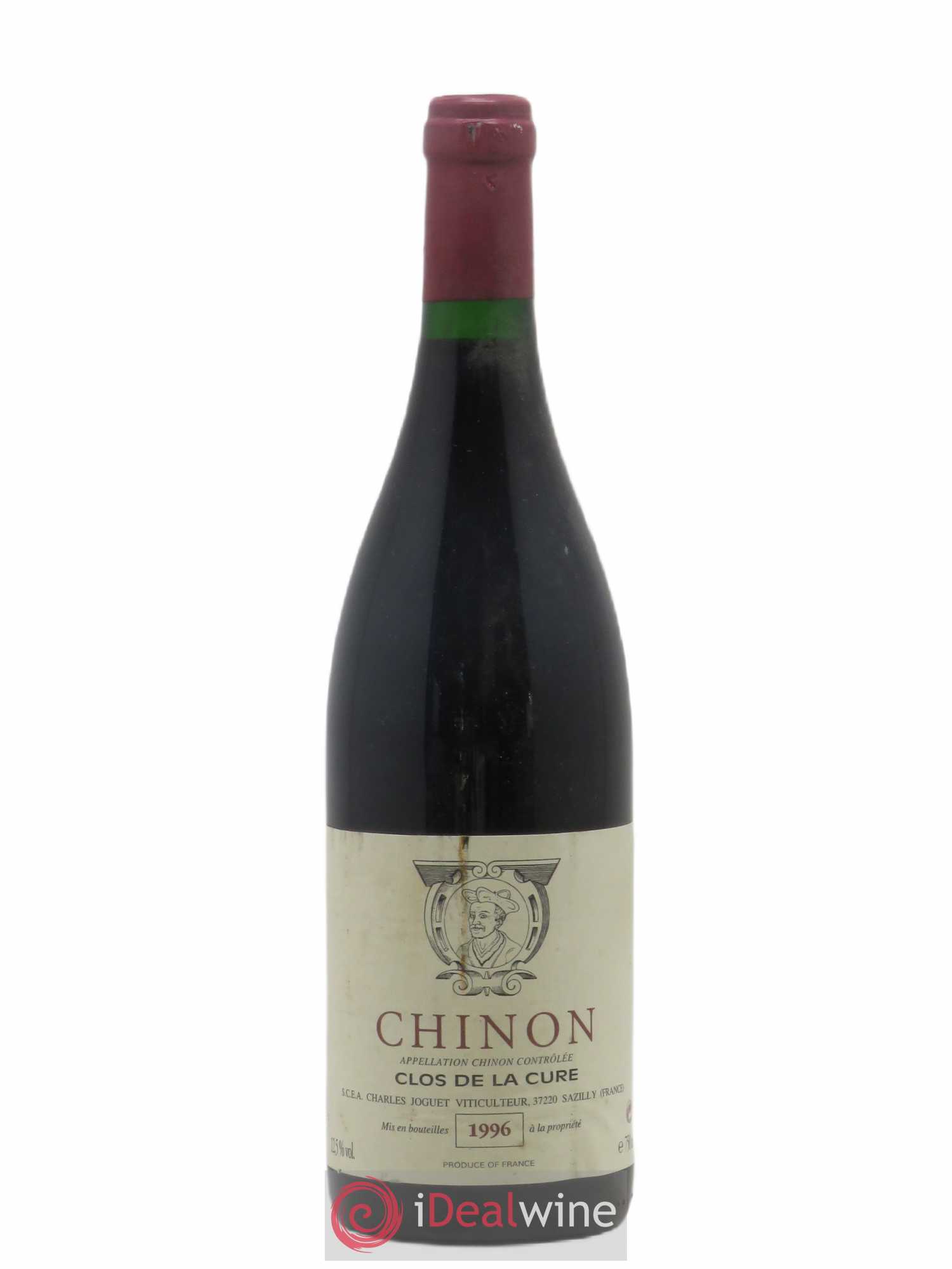 Chinon Clos de la Cure Charles Joguet 1996 - Posten von 1 Flasche - 0