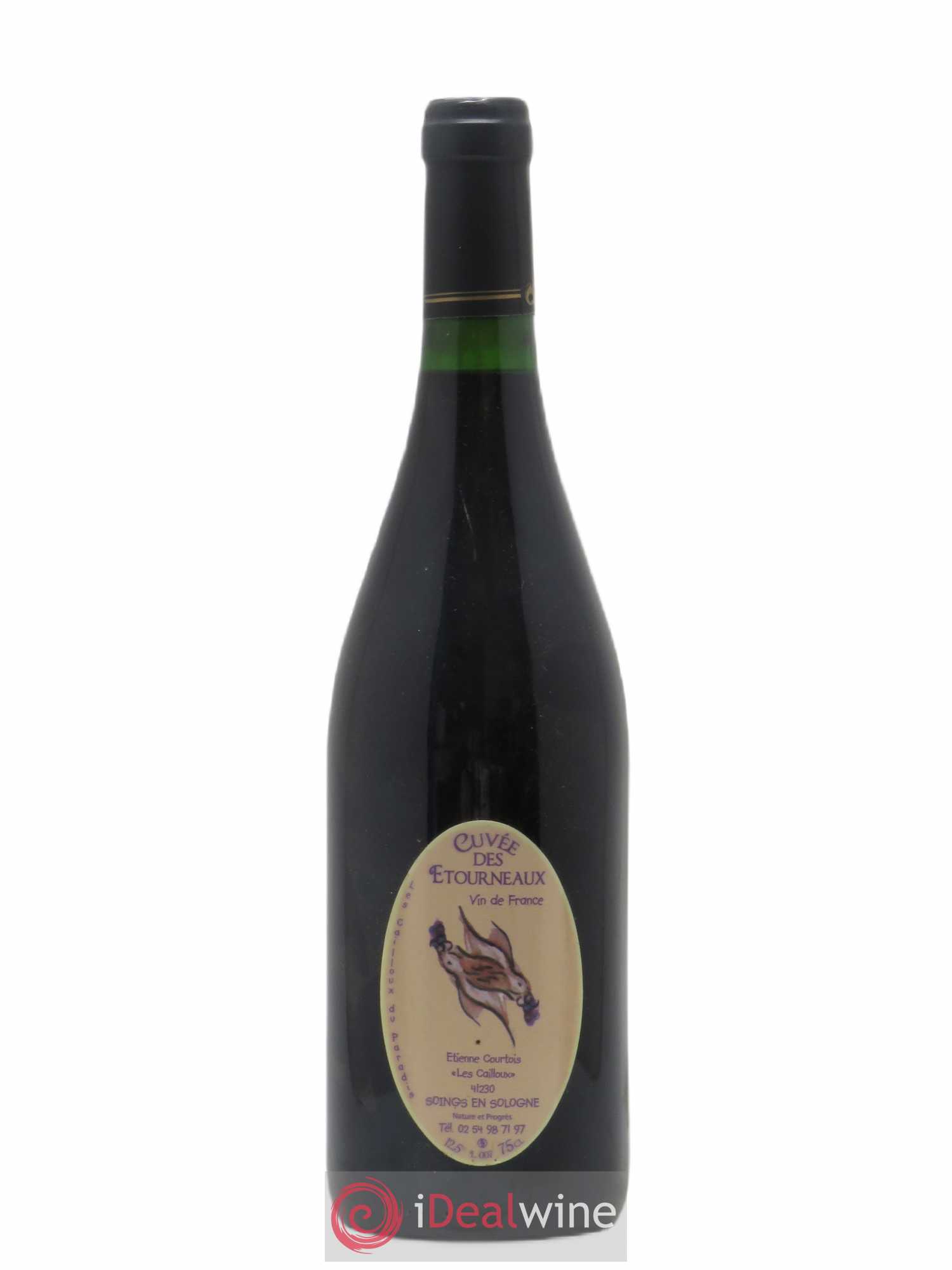 Vin de France Cuvée des Etourneaux Etienne Courtois 2007 - Posten von 1 Flasche - 0