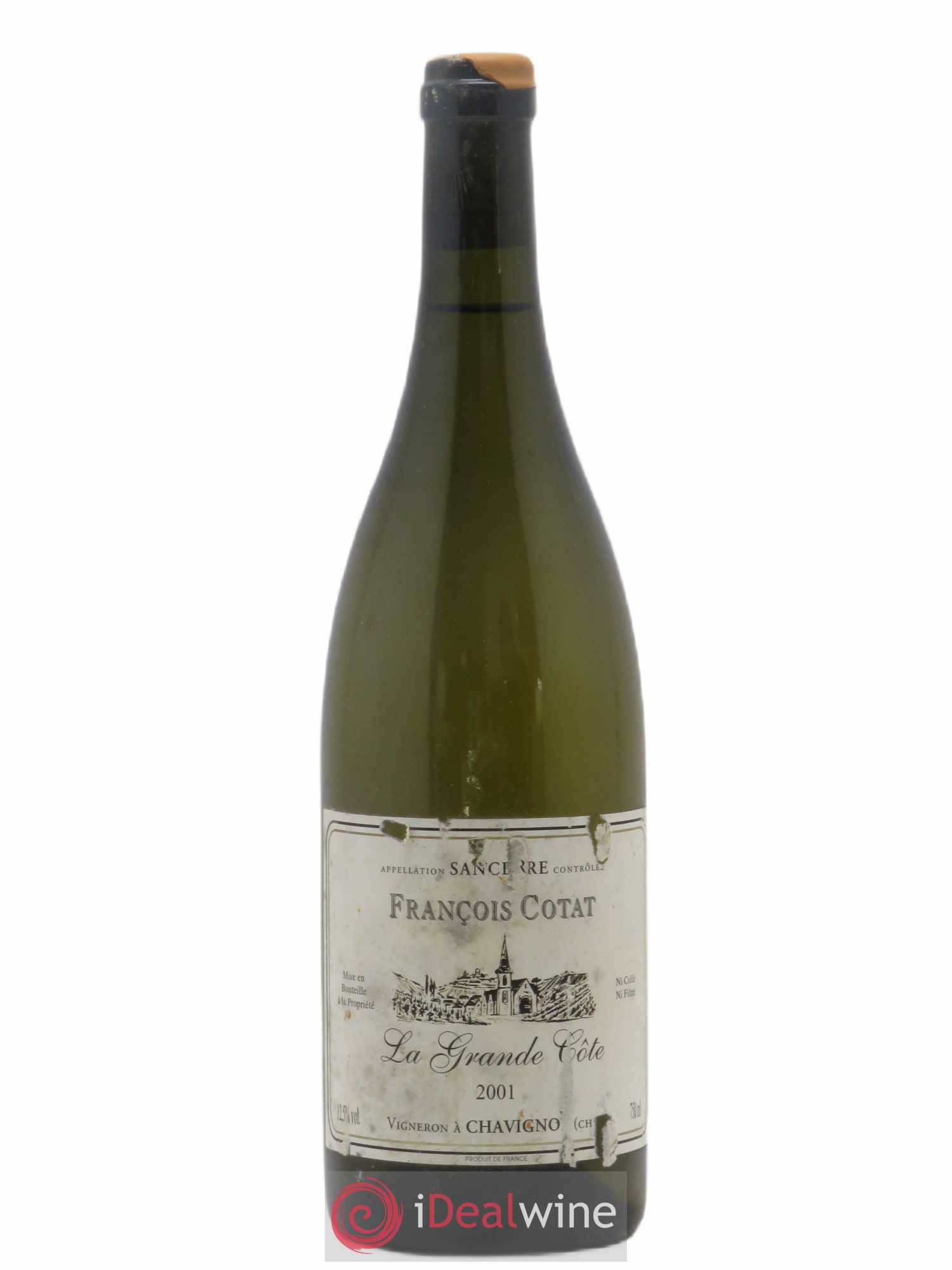 Sancerre La Grande Côte François Cotat 2001 - Lot de 1 bouteille - 0