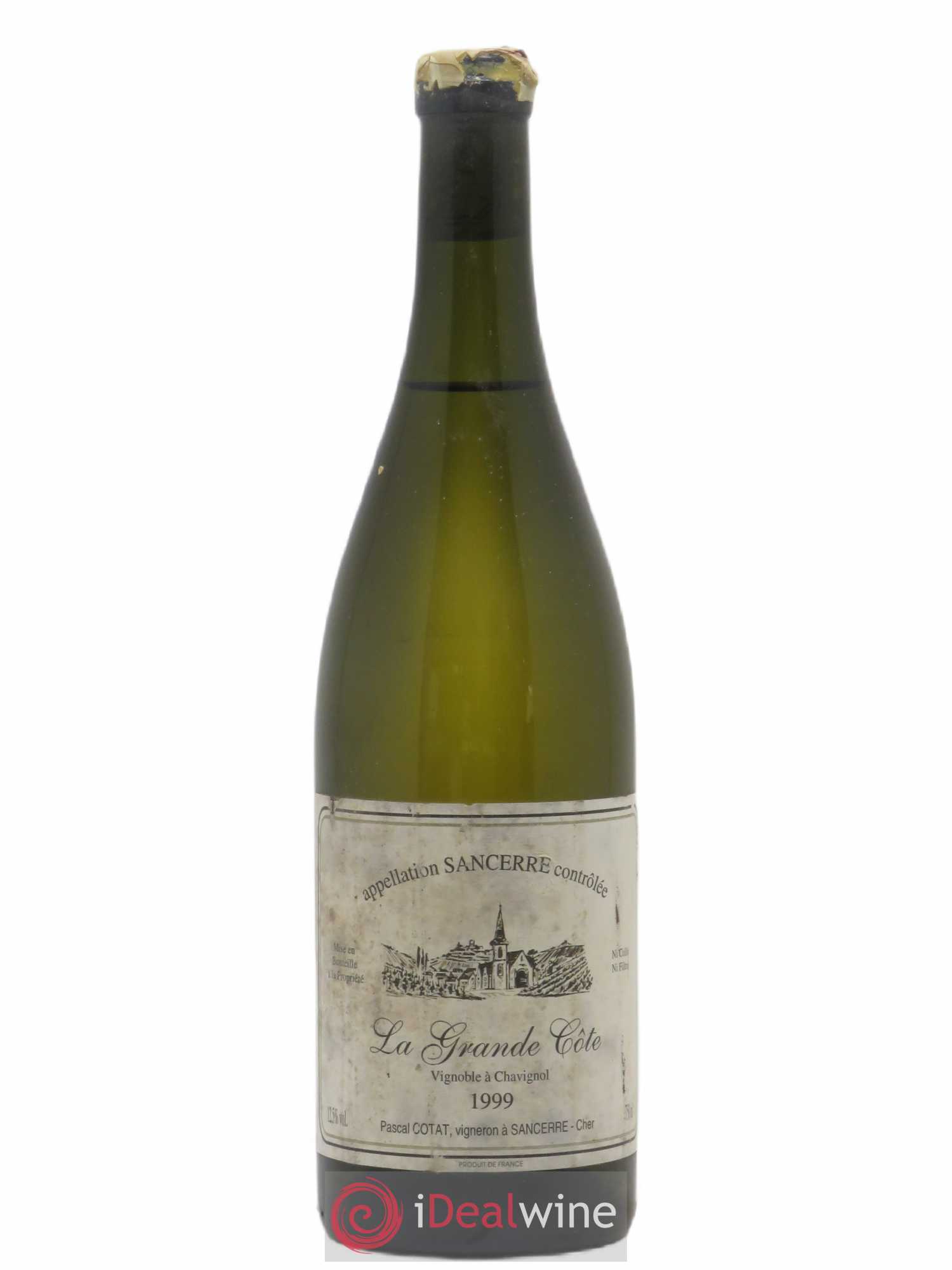 Sancerre La Grande Côte Pascal Cotat 1999 - Lot de 1 bouteille - 0