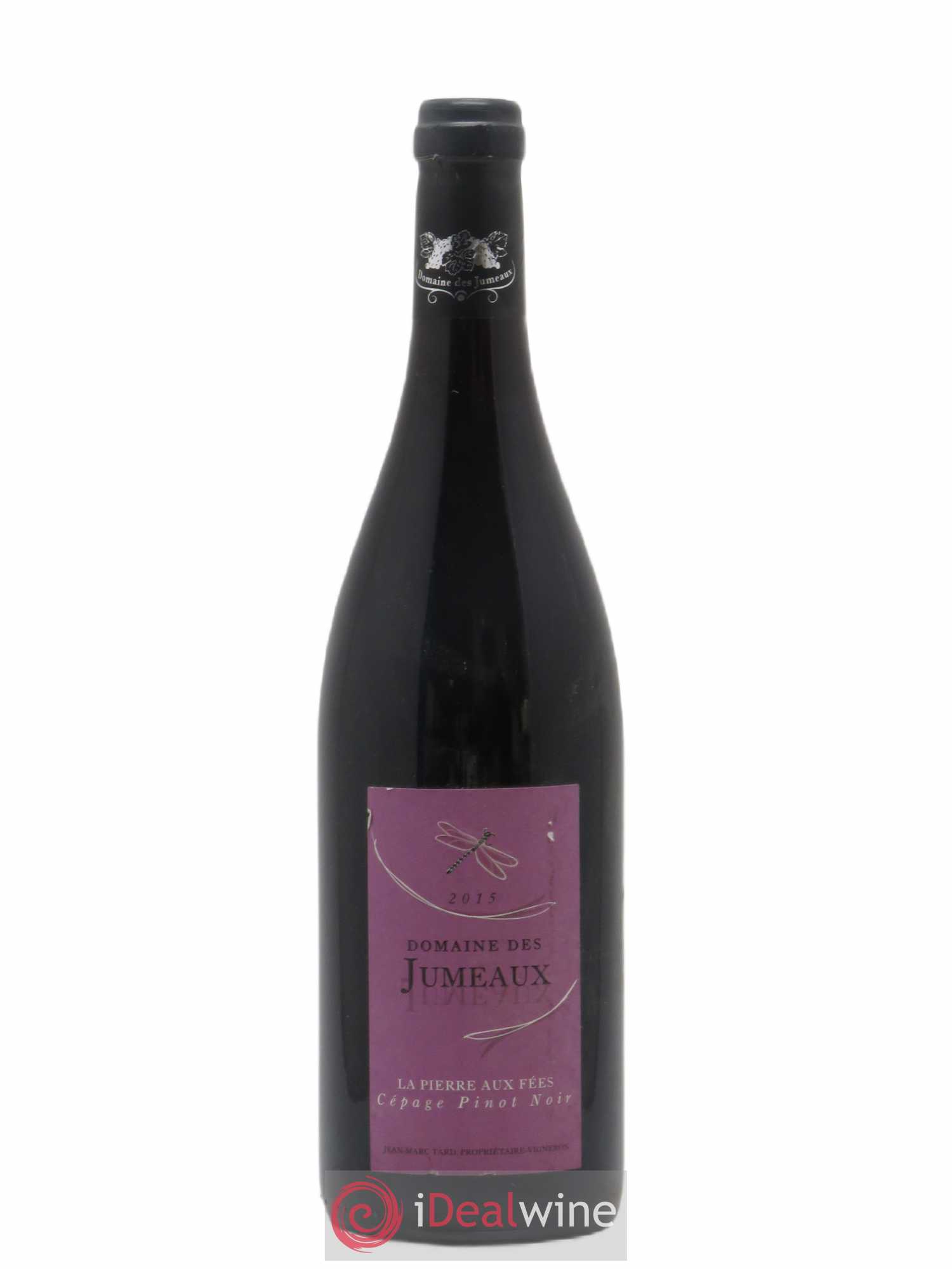 Val de Loire La Pierre Aux Fees Domaine Des Jumeaux Pinot Noir 2015 - Posten von 1 Flasche - 0