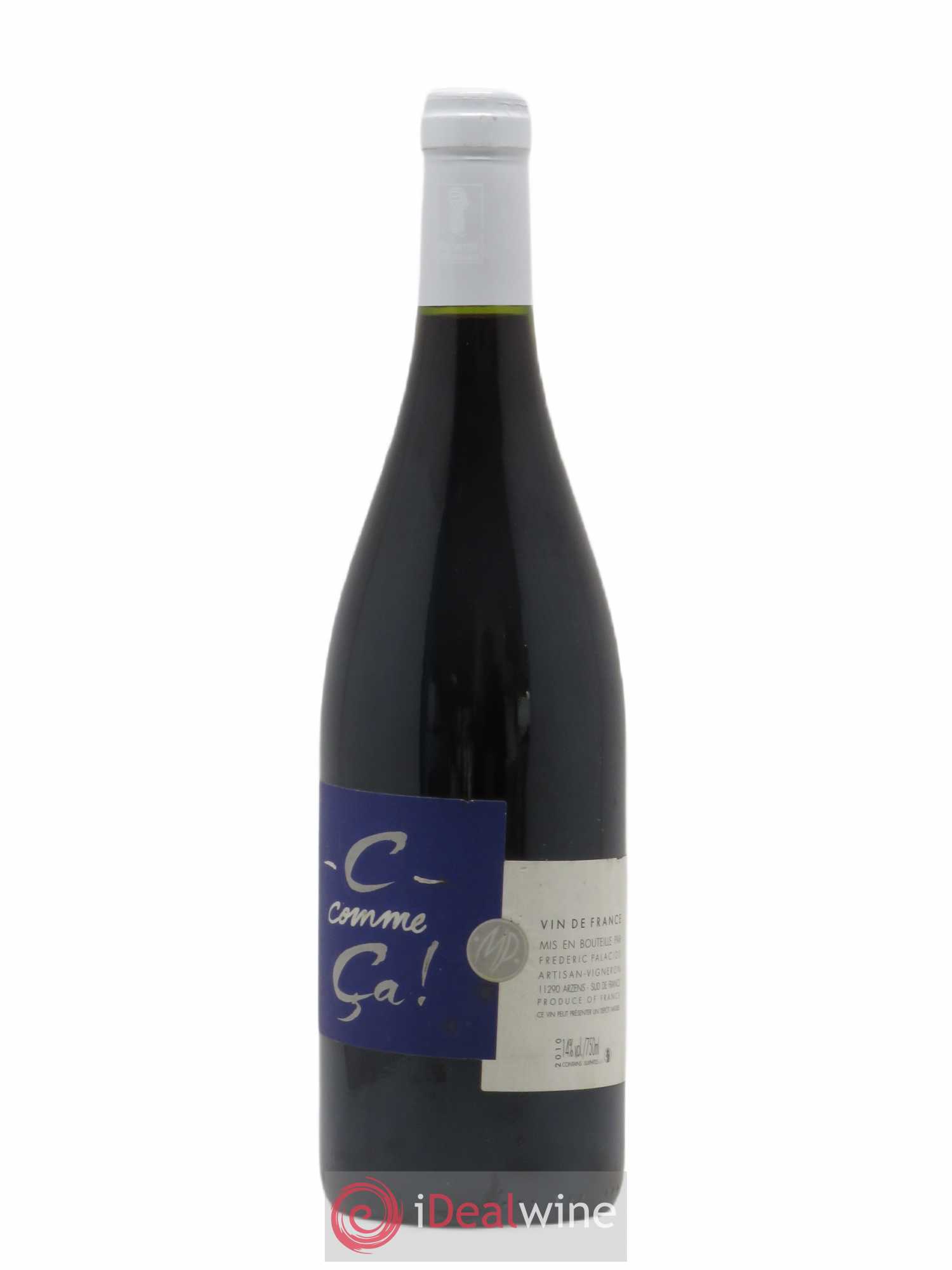 Vin de France C comme Ça Fred Palacios 2010 - Posten von 1 Flasche - 0