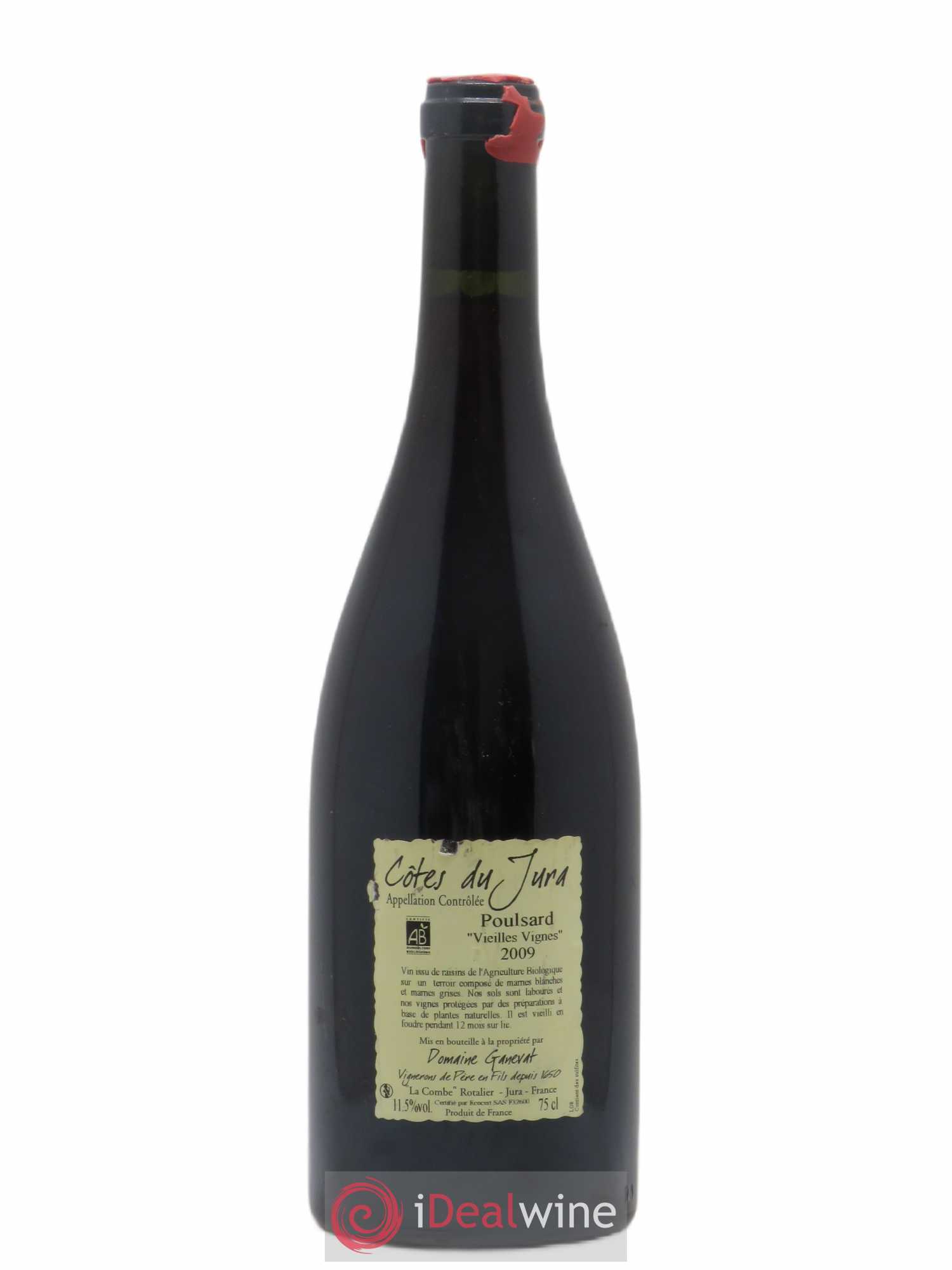 Côtes du Jura Cuvée de l'Enfant Terrible Jean-François Ganevat (Domaine) Poulsard Vieilles Vignes 2009 - Lotto di 1 bottiglia - 1