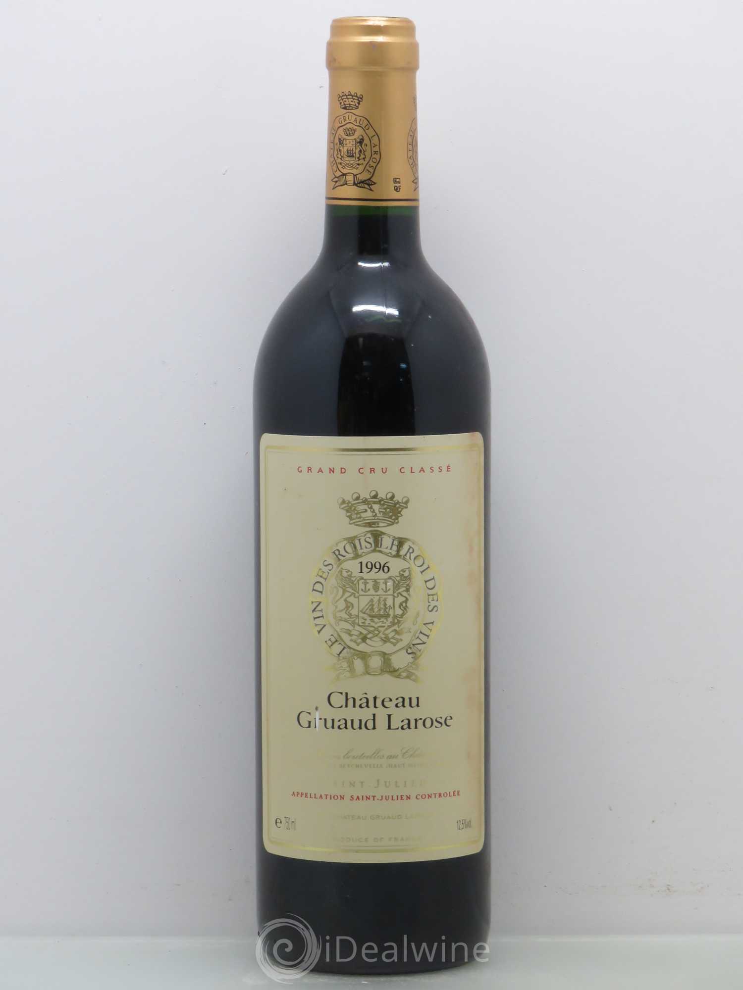 Château Gruaud Larose 2ème Grand Cru Classé 1996 - Lot de 1 bouteille - 0
