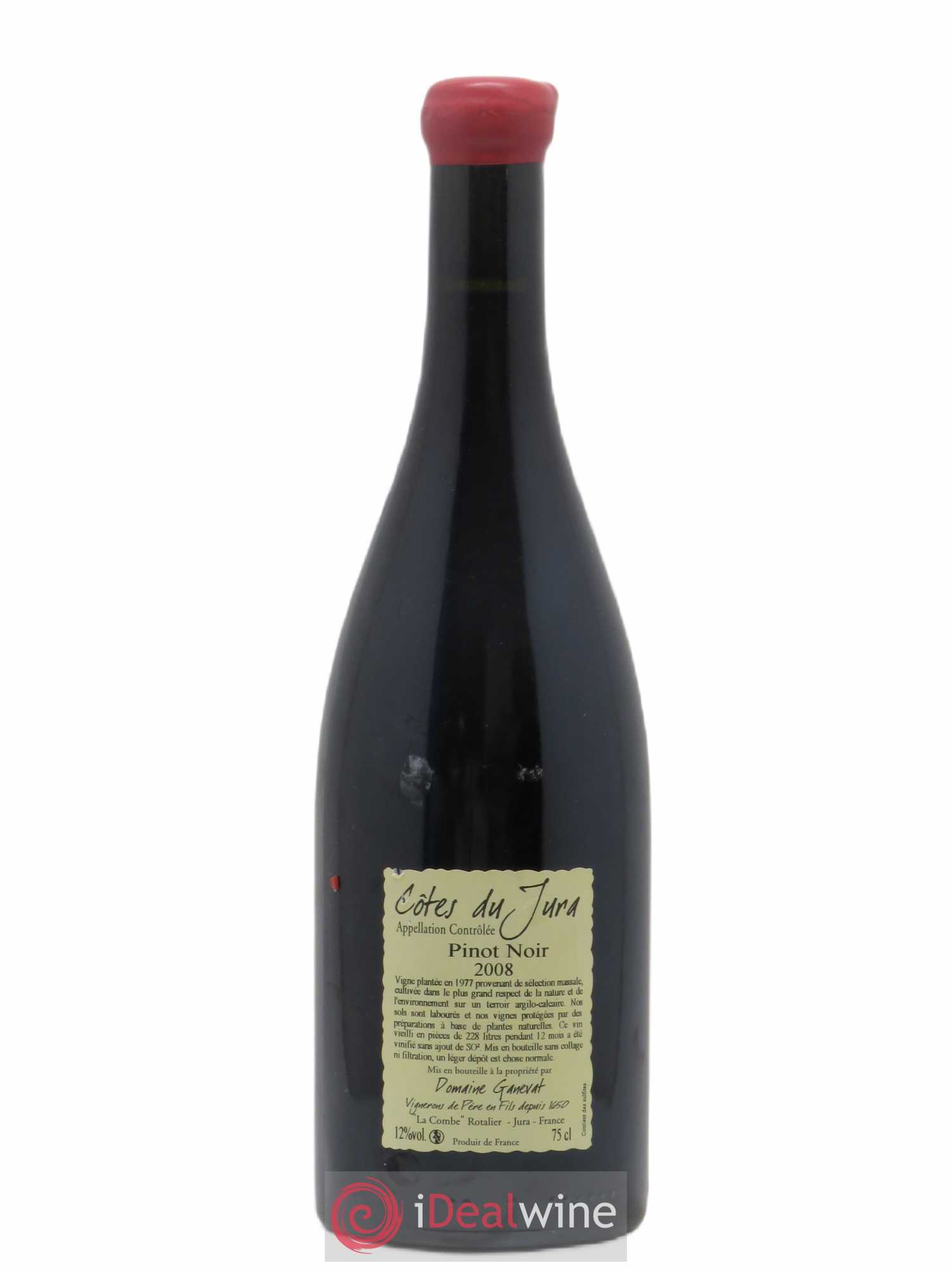 Côtes du Jura Cuvée Julien Jean-François Ganevat (Domaine) 2008 - Lot de 1 bouteille - 1