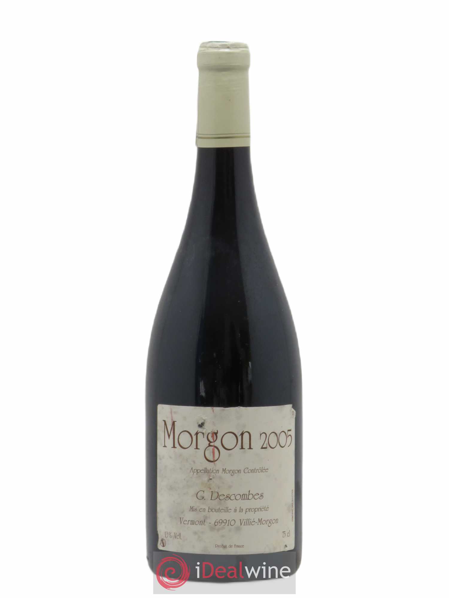 Morgon Georges Descombes (Domaine) 2005 - Lot de 1 bouteille - 0
